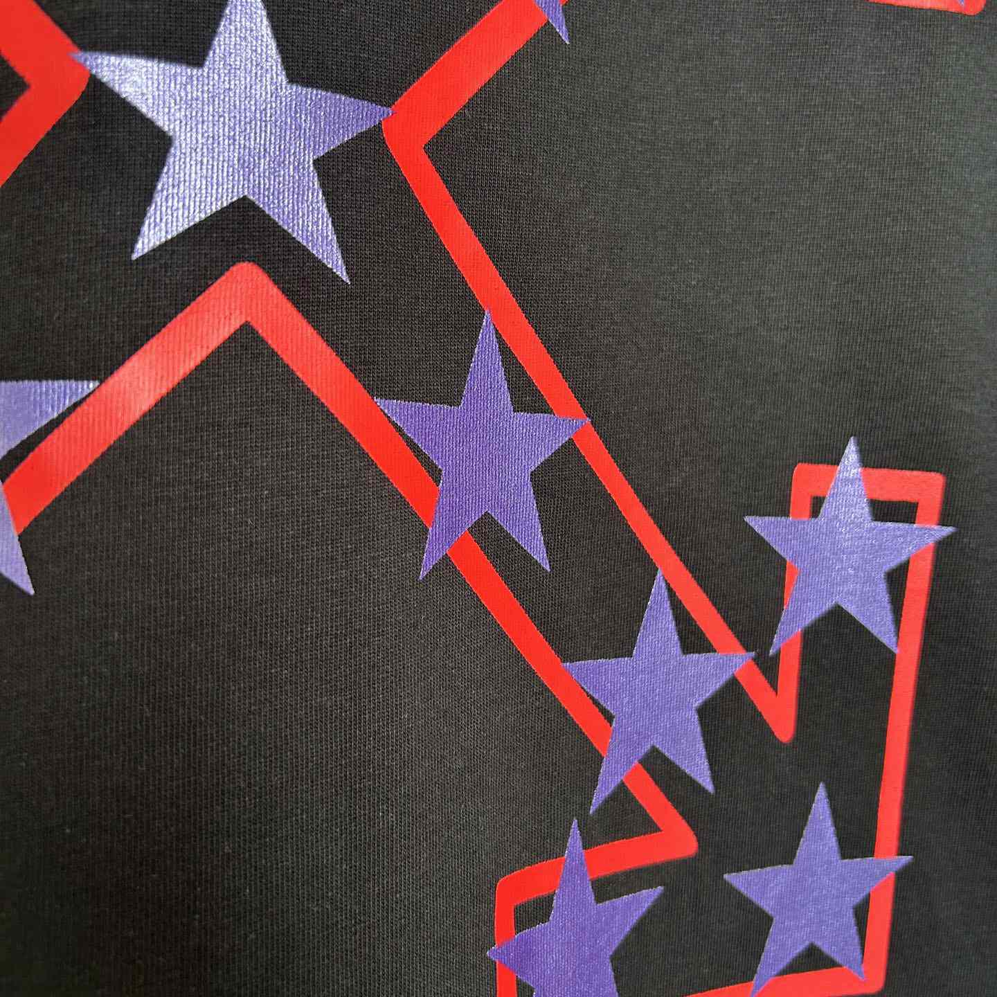 Off-White Black Starry Arrow T-Shirt - DopestKickz