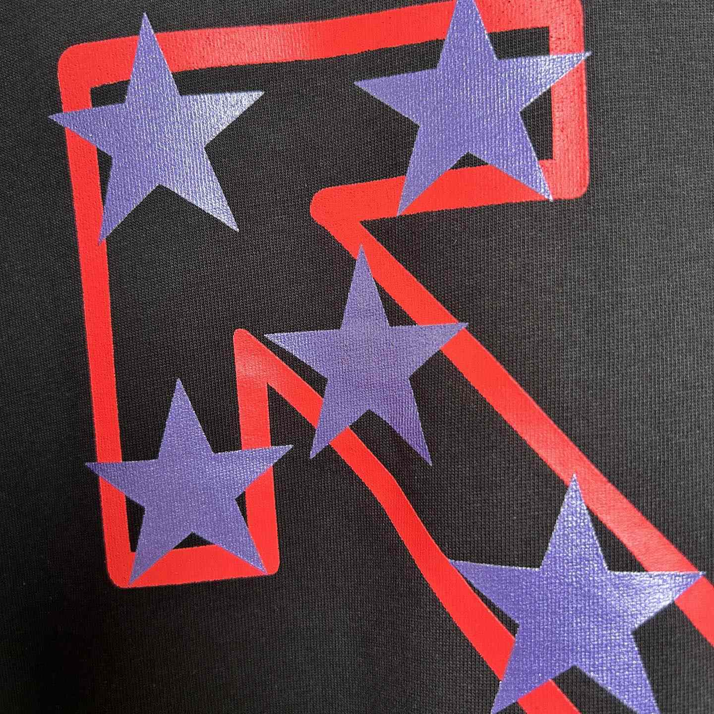 Off-White Black Starry Arrow T-Shirt - DopestKickz