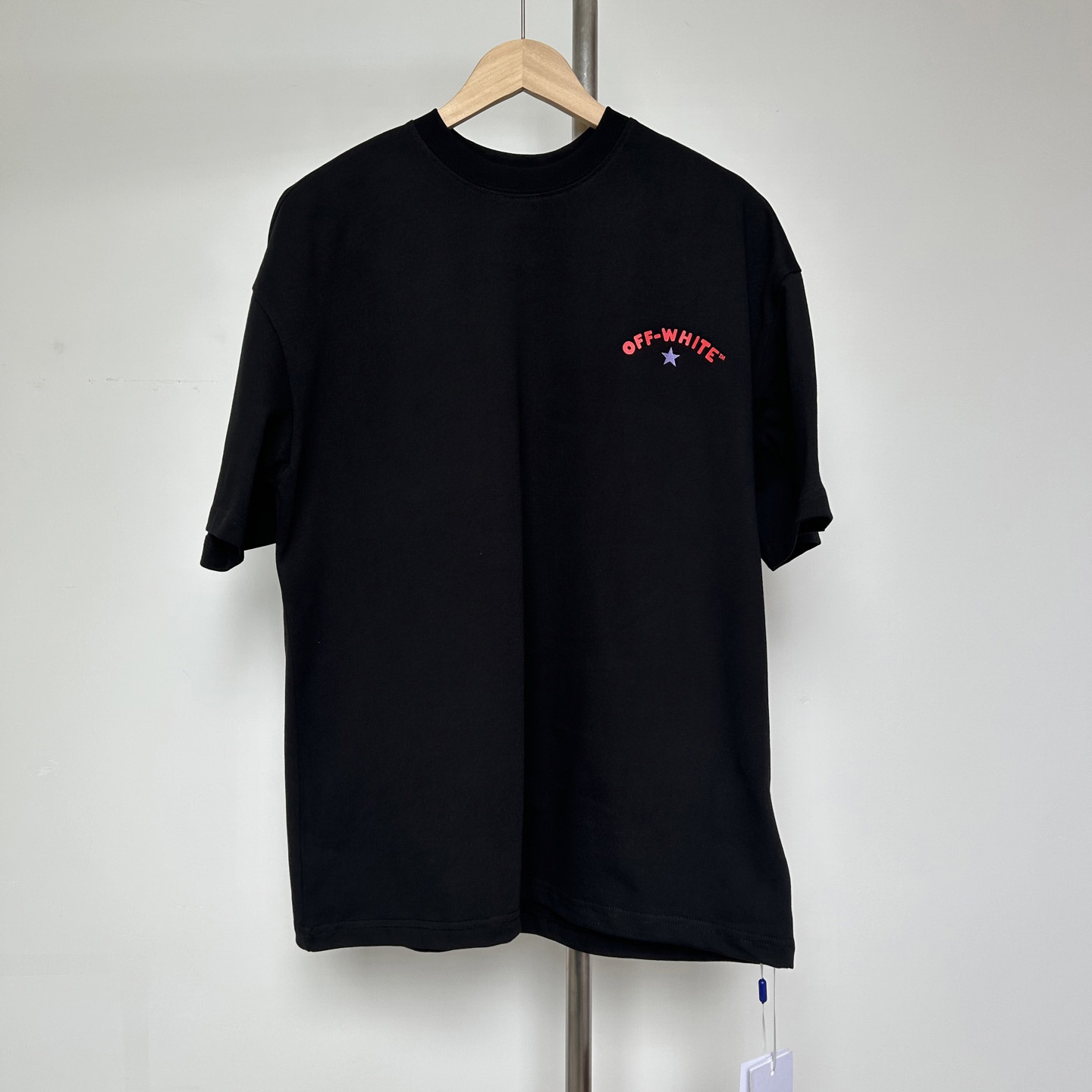 Off-White Black Starry Arrow T-Shirt - DopestKickz