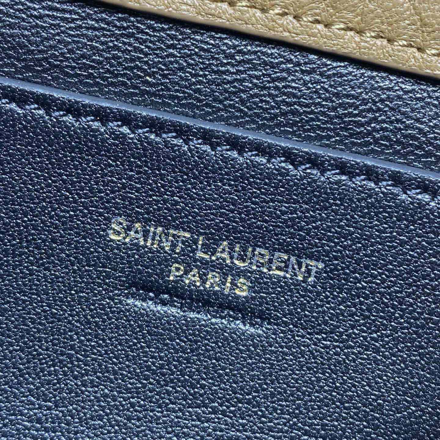 Saint Laurent Cassandre Chain Pouch In Lambskin - DopestKickz