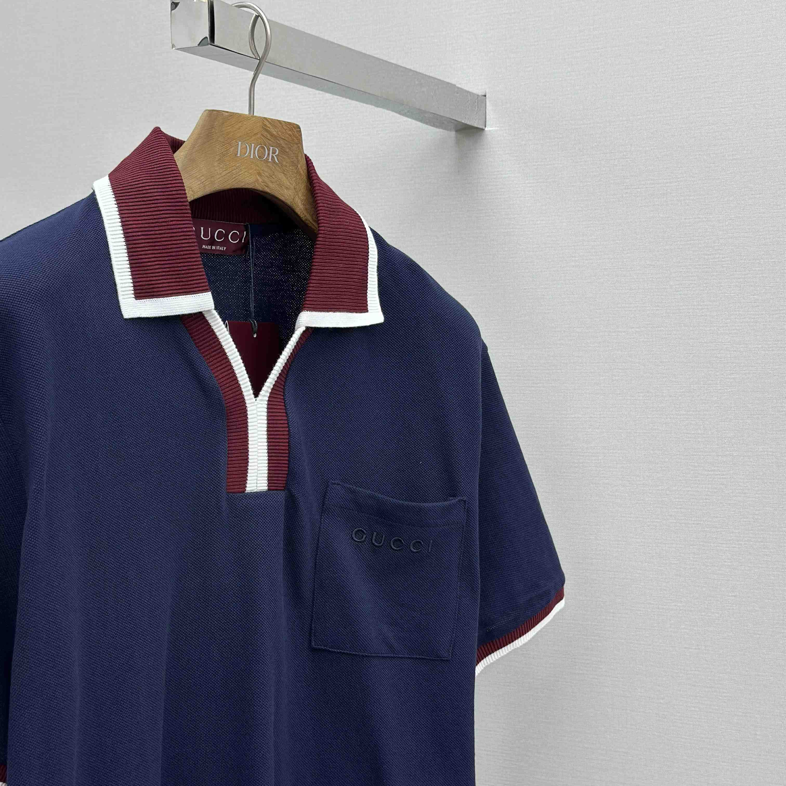 Gucci Cotton Piquet Polo Shirt - DopestKickz