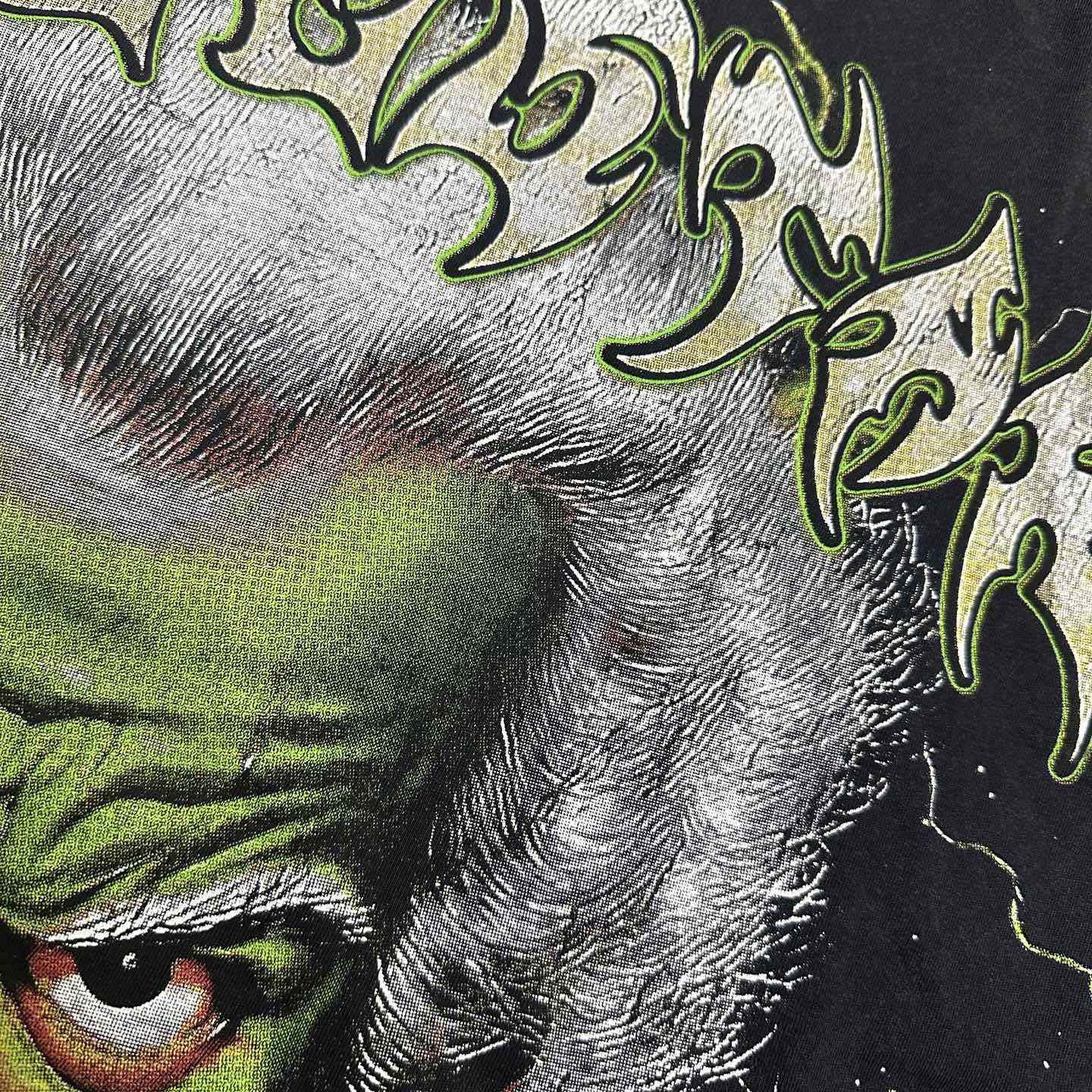 Hellstar Star Green Angry Person Tee - DopestKickz