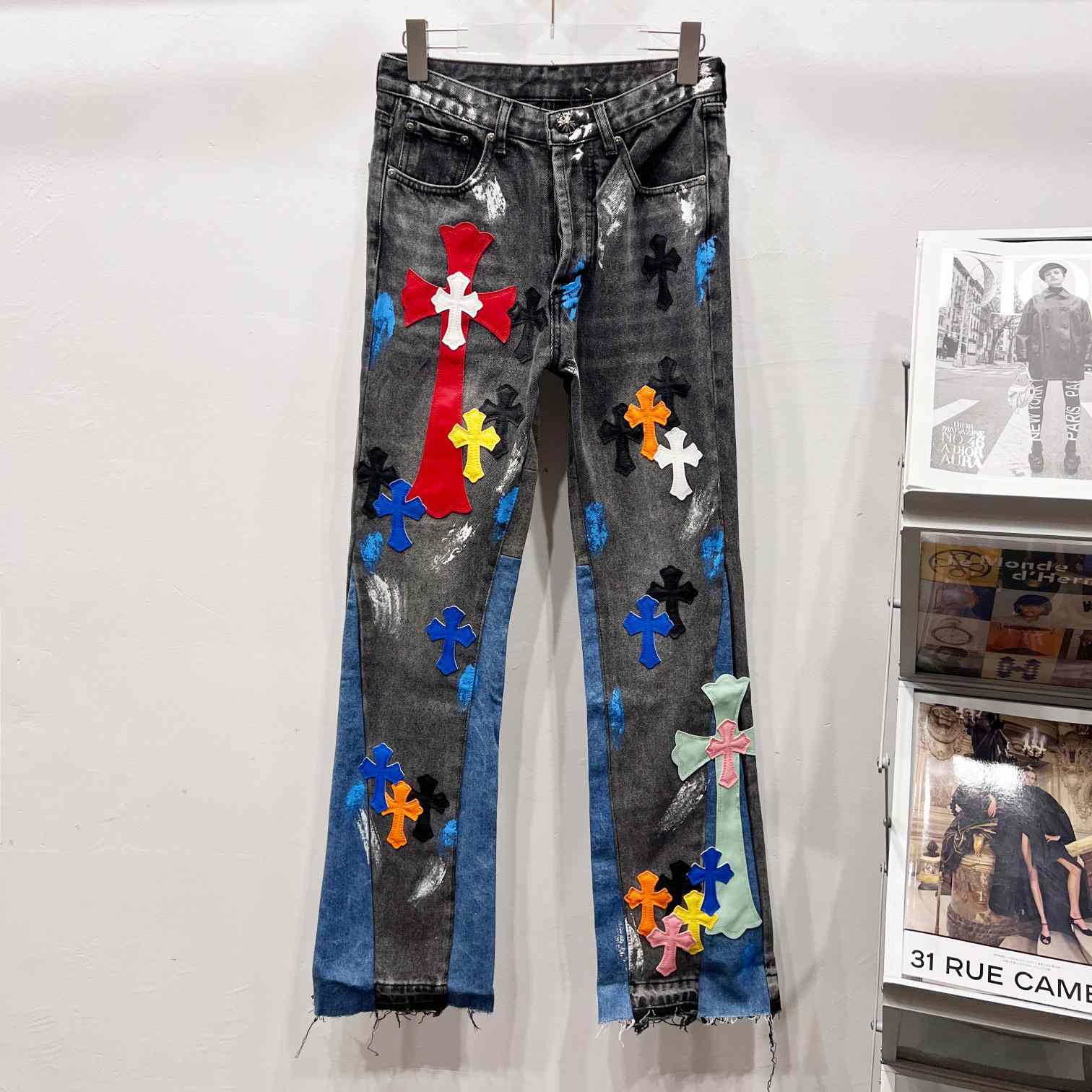 Gallery Dept. x Chrome Hearts Jeans - DopestKickz