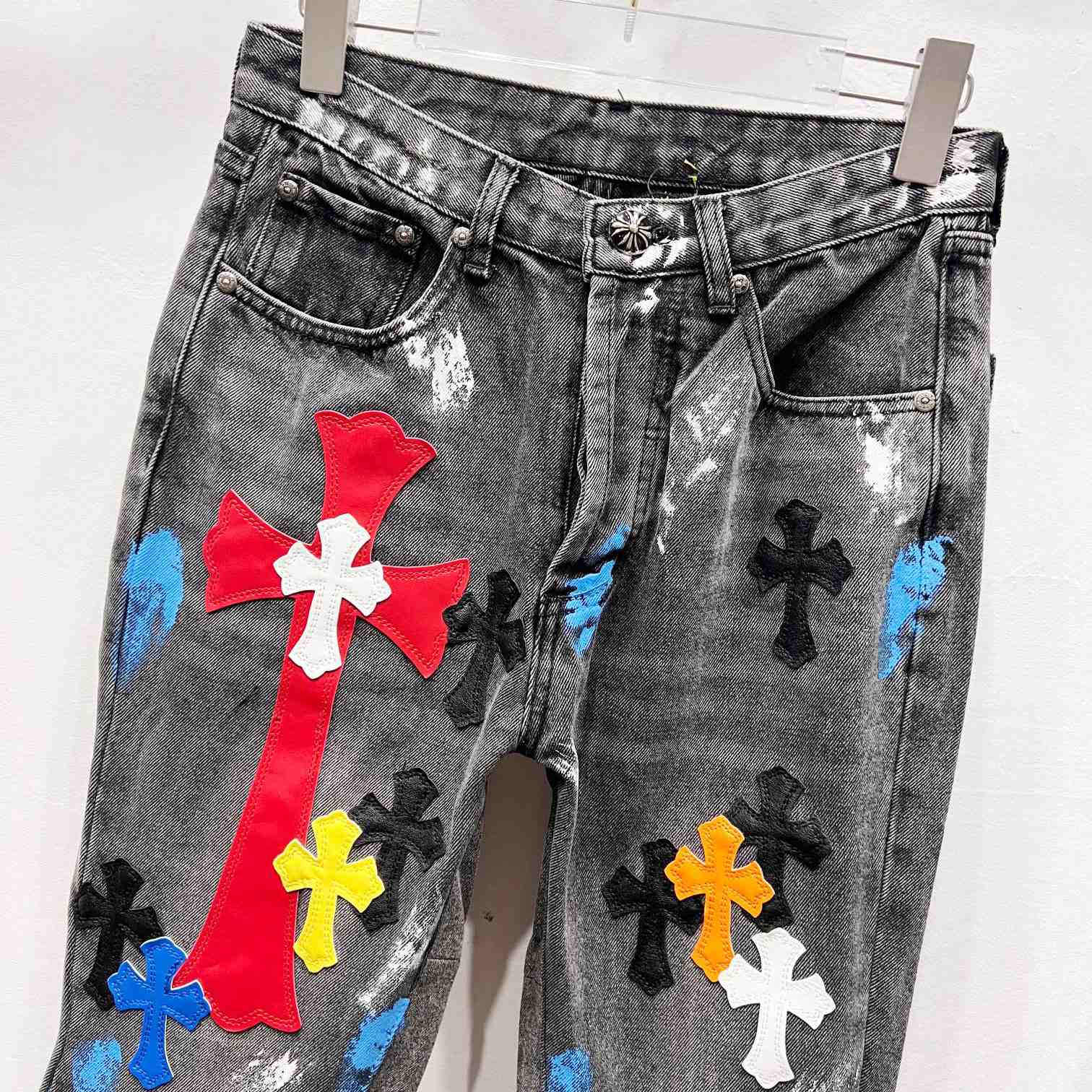 Gallery Dept. x Chrome Hearts Jeans - DopestKickz