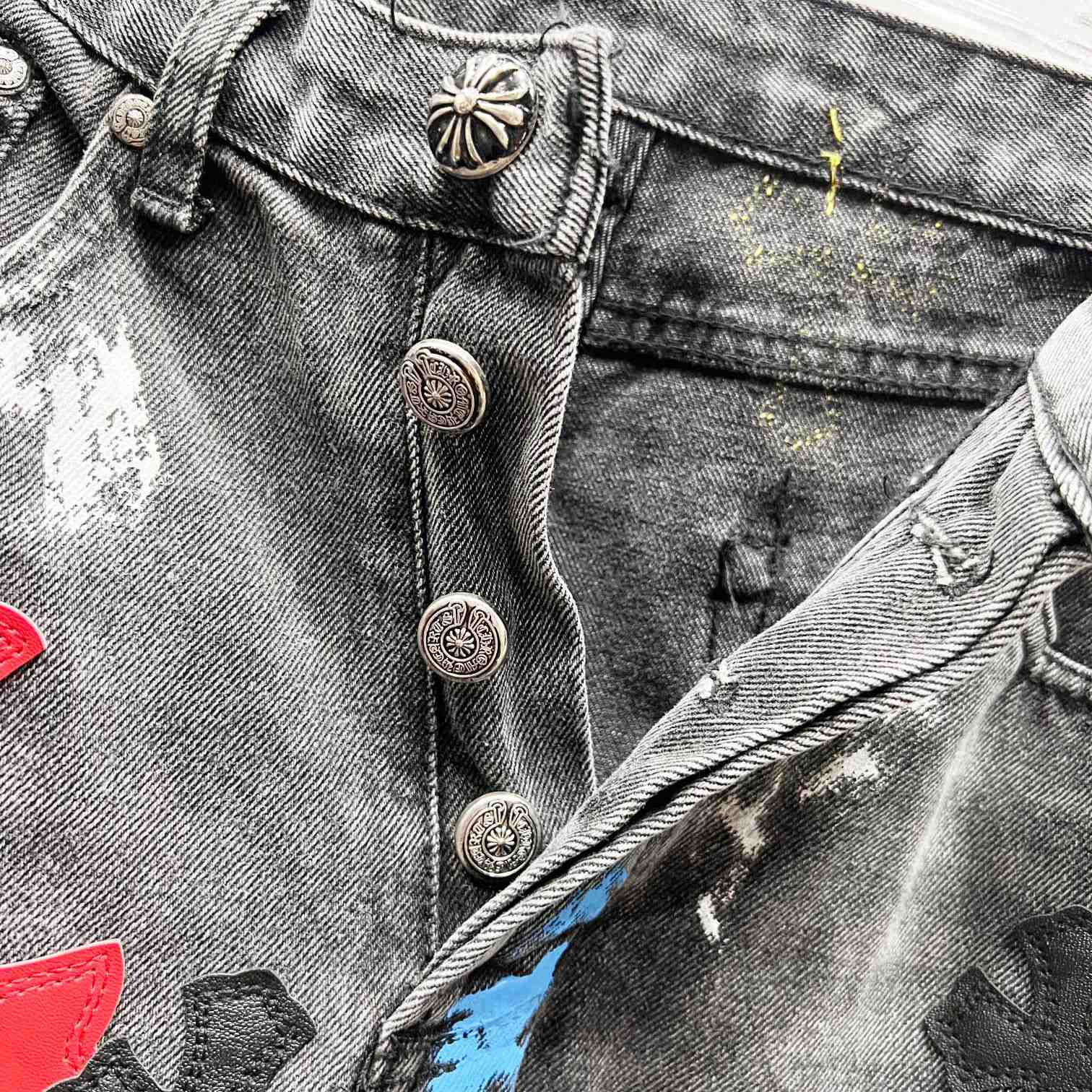 Gallery Dept. x Chrome Hearts Jeans - DopestKickz