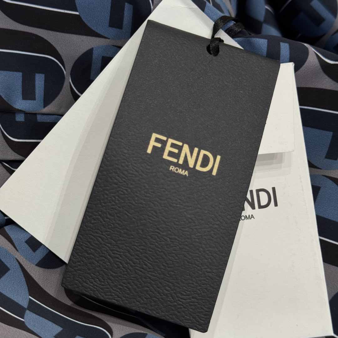 Fendi Men's Reversible Nylon Windbreaker - DopestKickz