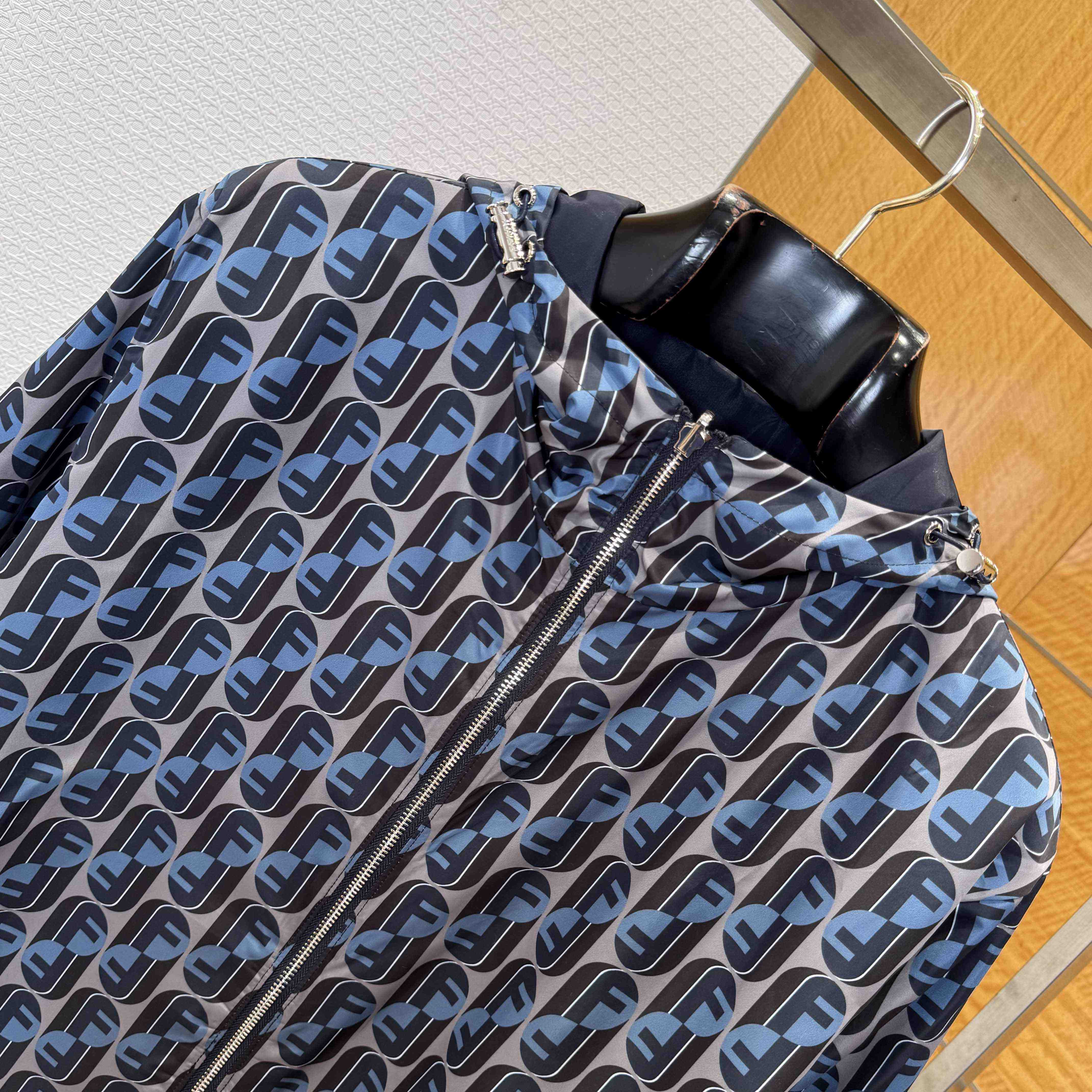 Fendi Men's Reversible Nylon Windbreaker - DopestKickz