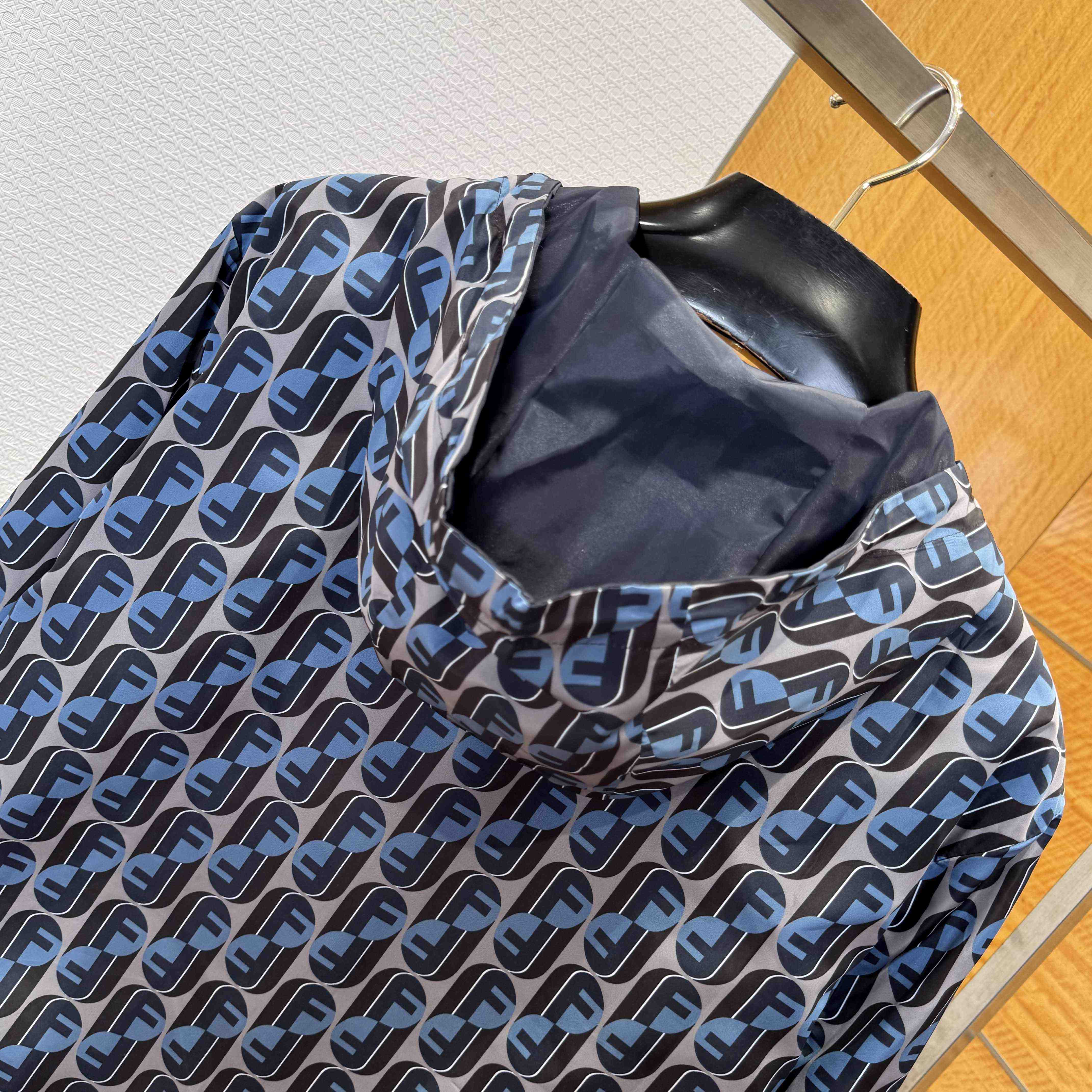 Fendi Men's Reversible Nylon Windbreaker - DopestKickz