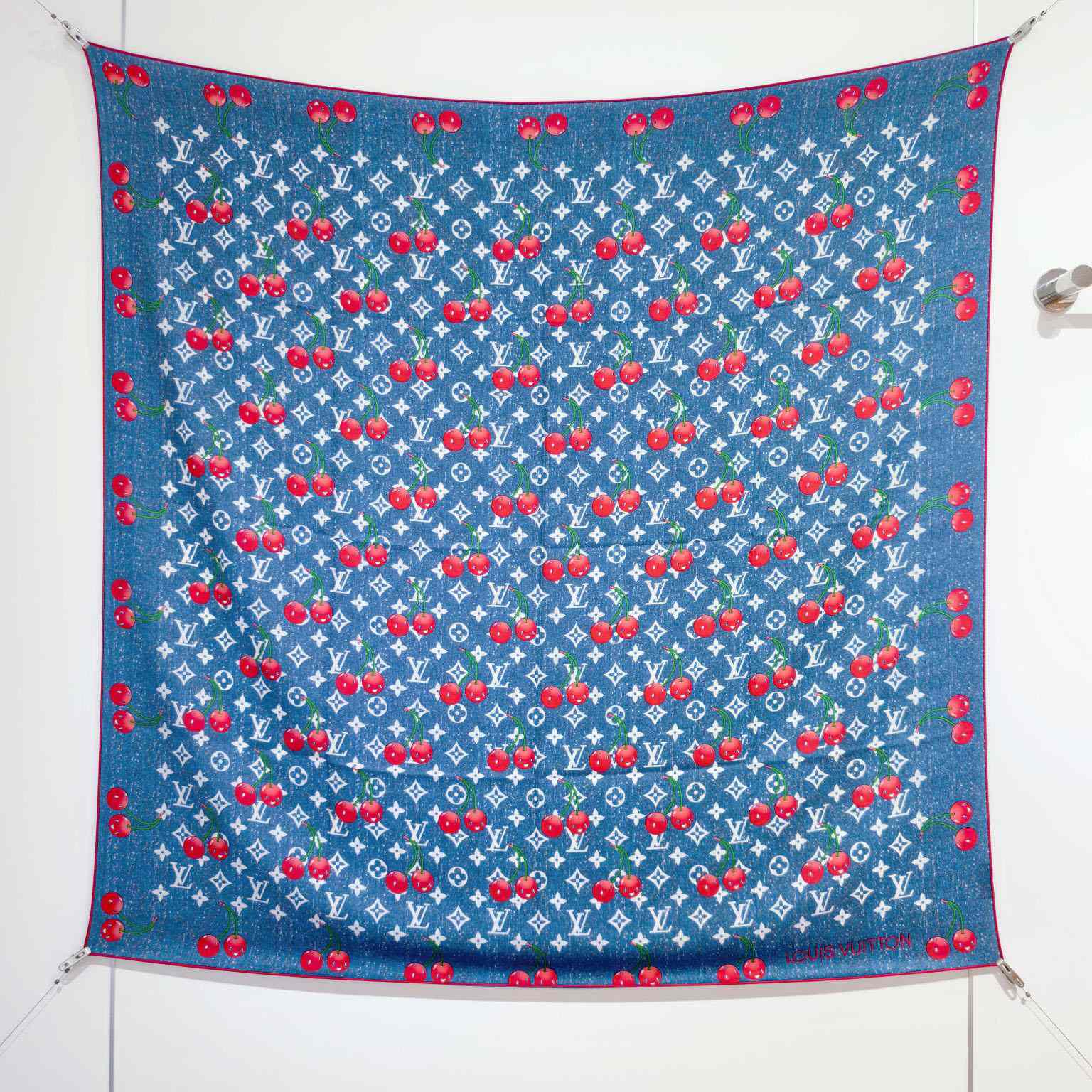 Louis Vuitton LV x TM Monogram Shawl   140*140cm - DopestKickz