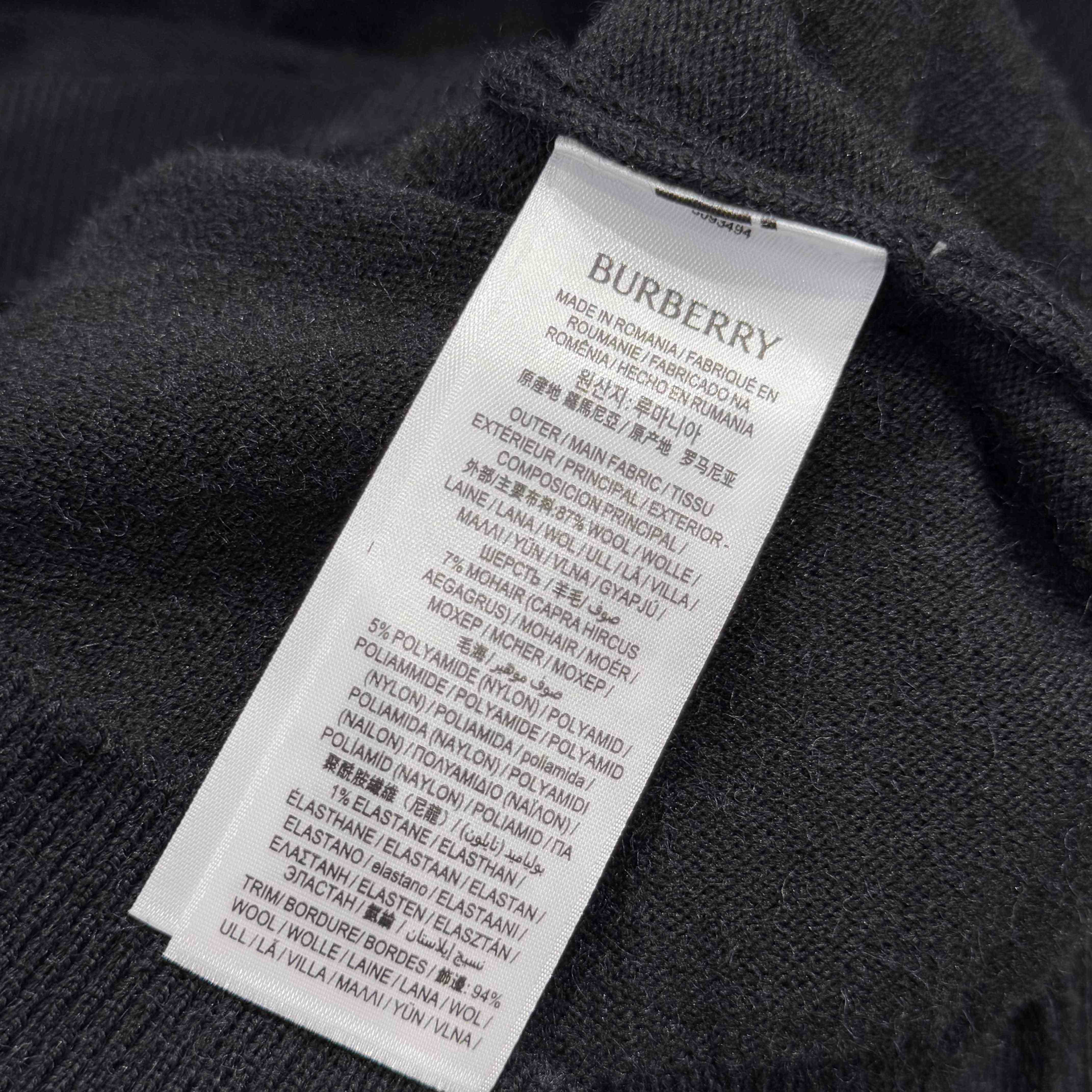 Burberry Long-sleeve Cashmere Blend Polo Shirt - DopestKickz