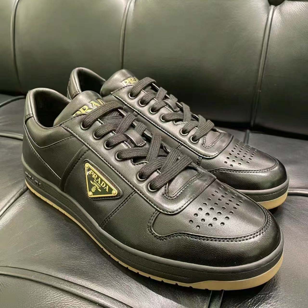 Prada Downtown Sneakers - DopestKickz