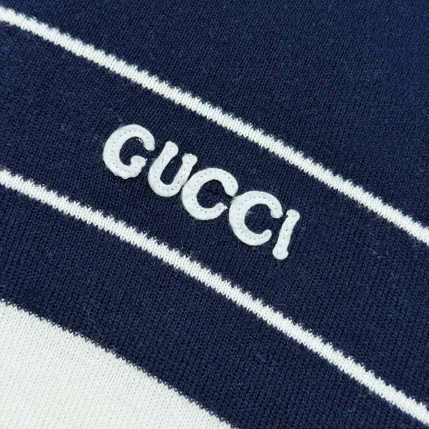 Gucci Cotton Polo Shirt With Embroidery  - DopestKickz