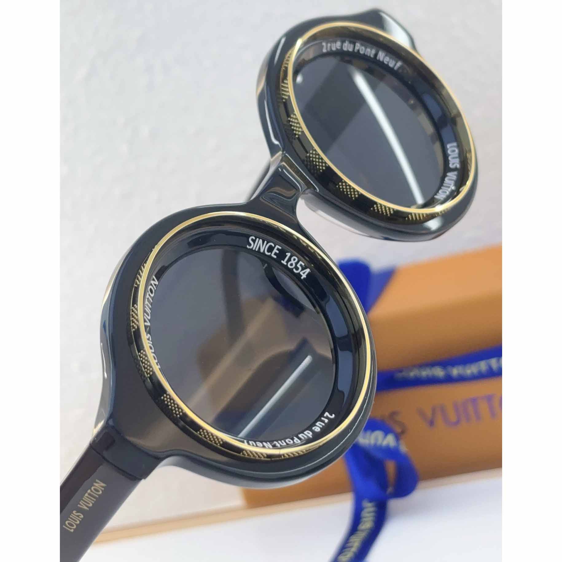 Louis Vuitton LV Super Vision Round Sunglasses   Z2737U Z2386U - DopestKickz