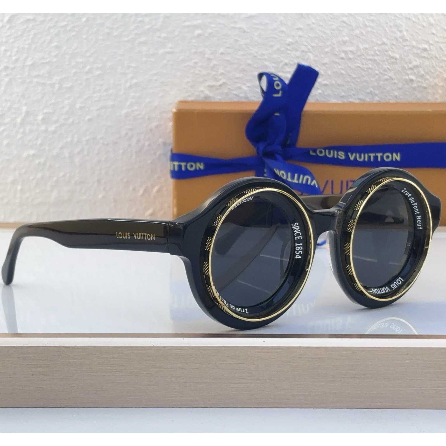 Louis Vuitton LV Super Vision Round Sunglasses   Z2737U Z2386U - DopestKickz