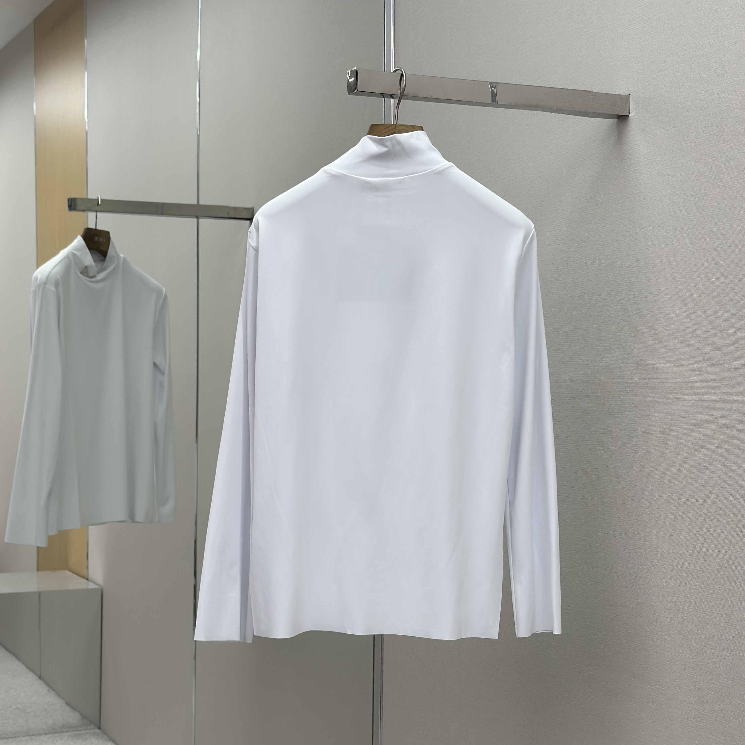 Prada Technical Jersey Mock Turtleneck - DopestKickz