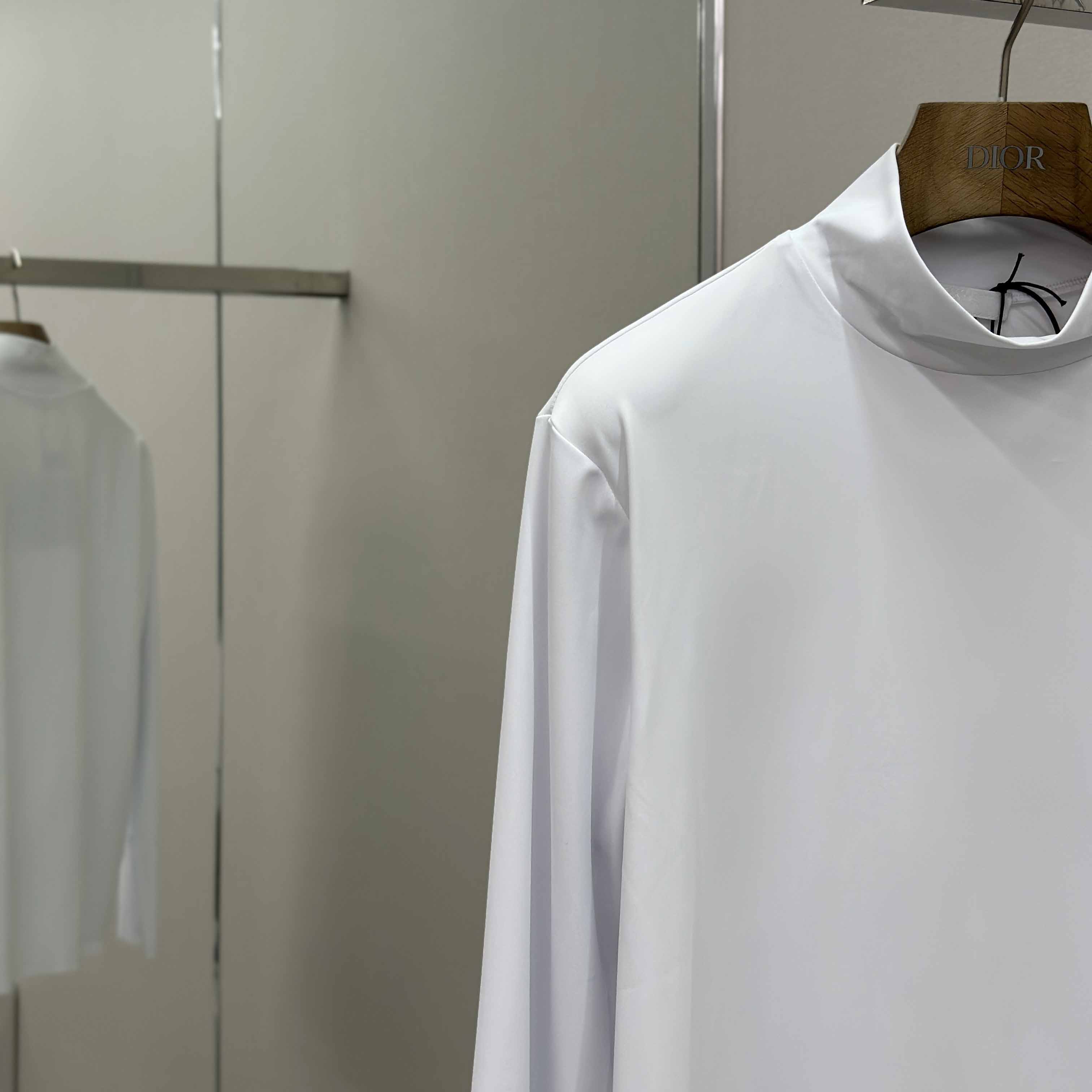 Prada Technical Jersey Mock Turtleneck - DopestKickz