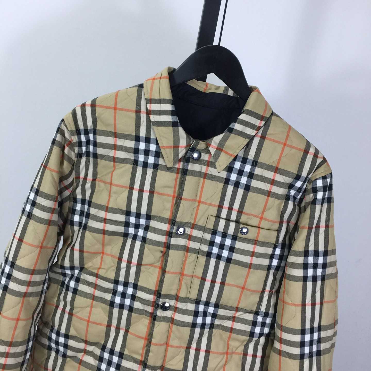 Burberry Reversible Check Jacket - DopestKickz