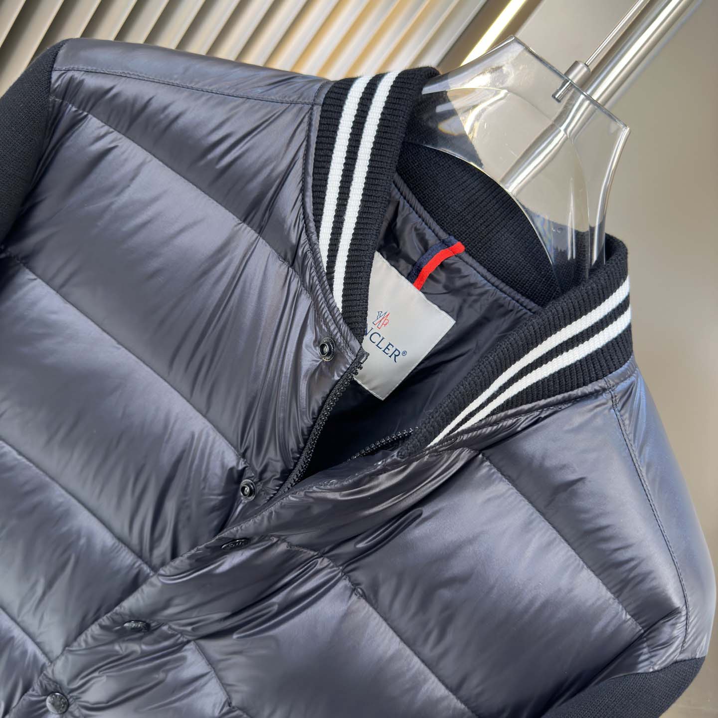Moncler Paneled Down Jacket - DopestKickz