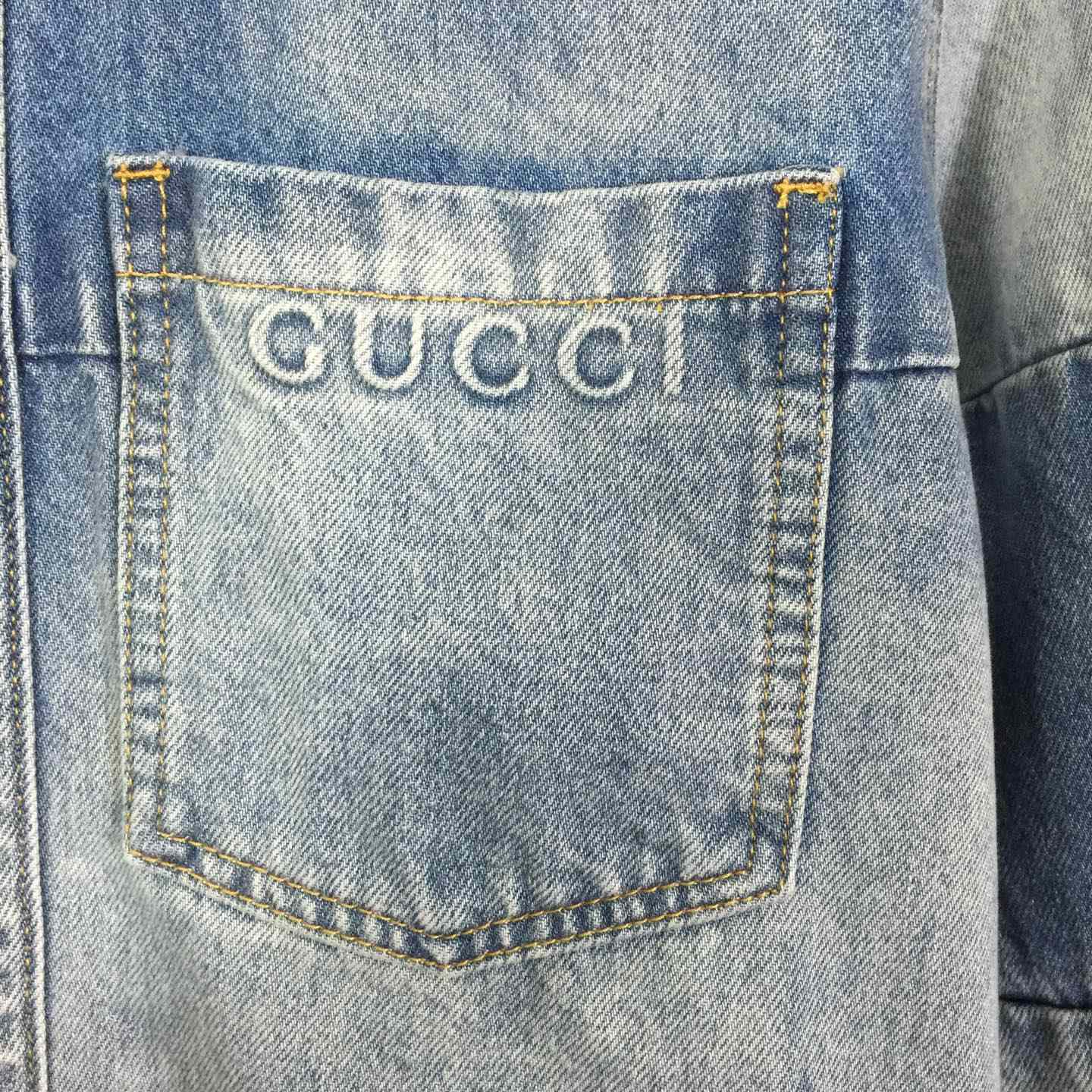 Gucci Cotton Denim Shirt - DopestKickz