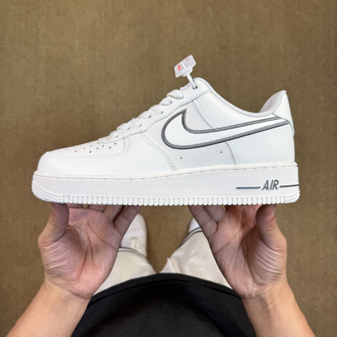 Nike Air Force 1 White/Cool Grey IB7677-100 - DopestKickz