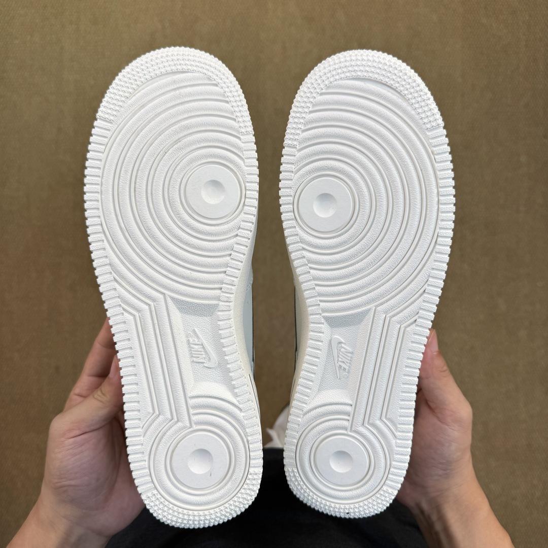 Nike Air Force 1 White/Cool Grey IB7677-100 - DopestKickz