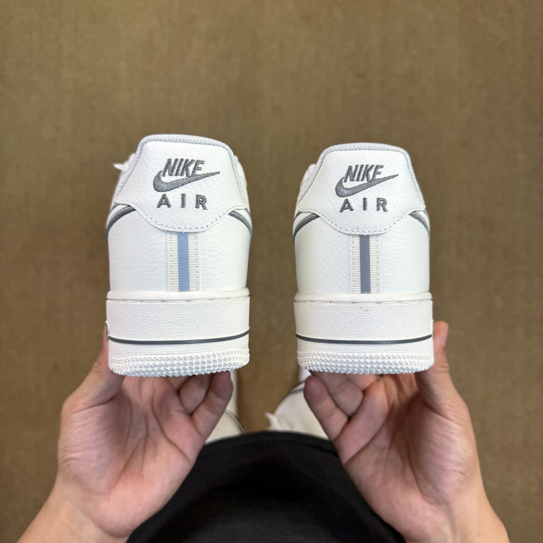 Nike Air Force 1 White/Cool Grey IB7677-100 - DopestKickz