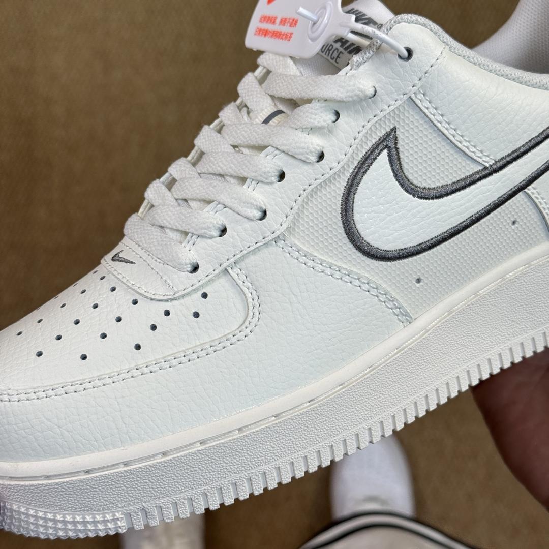 Nike Air Force 1 White/Cool Grey IB7677-100 - DopestKickz