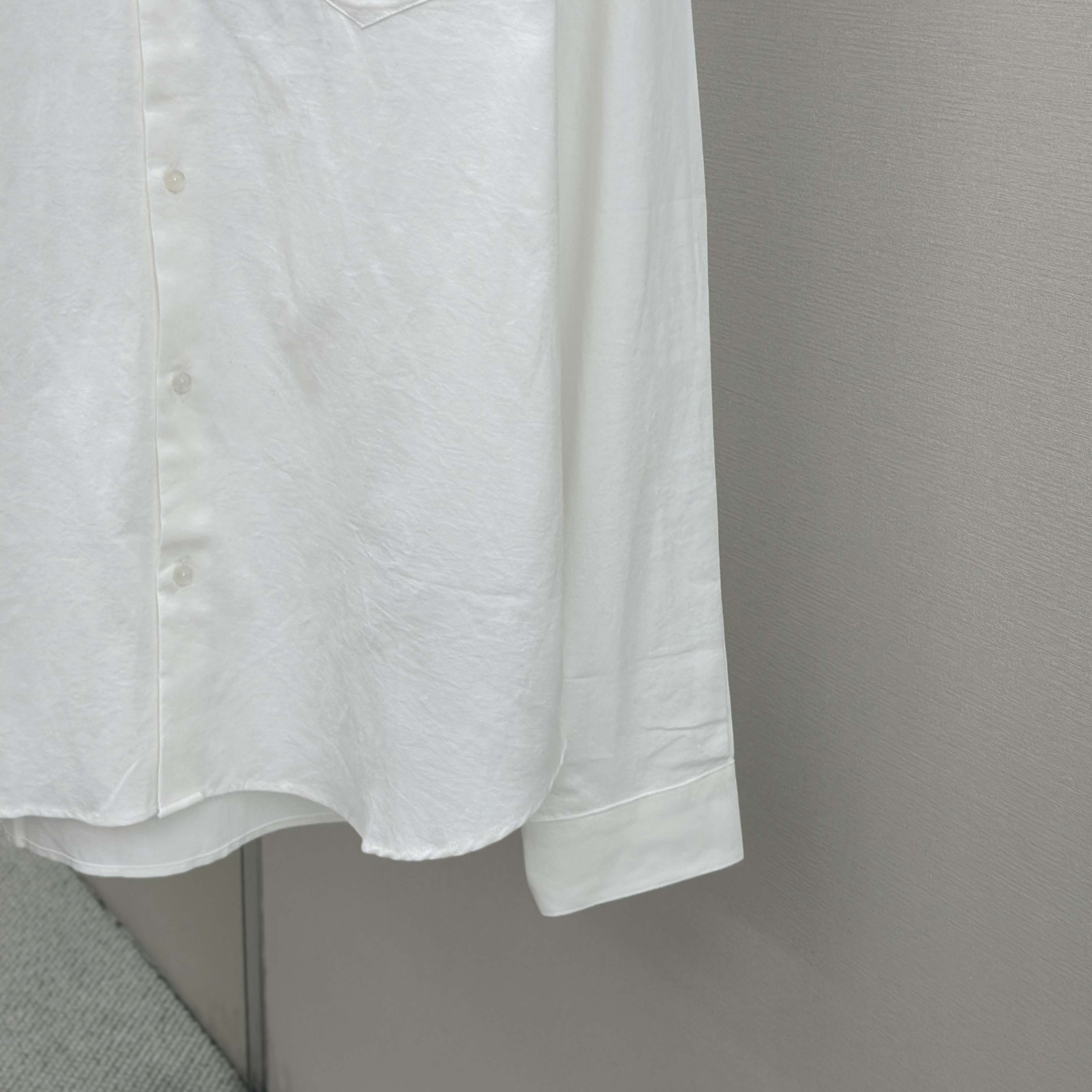 Gucci Web-stripe Trim Cotton Shirt - DopestKickz