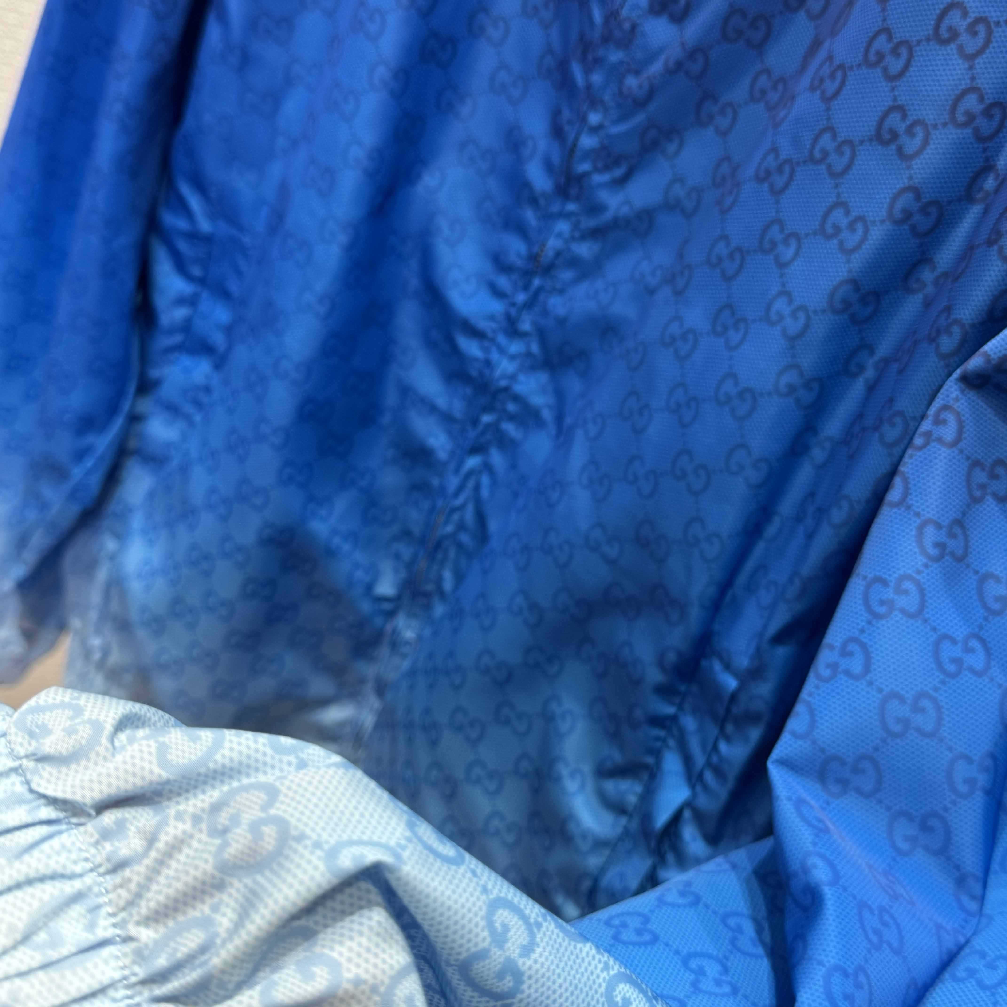 Gucci Printed Technical Poplin Zip Jacket - DopestKickz