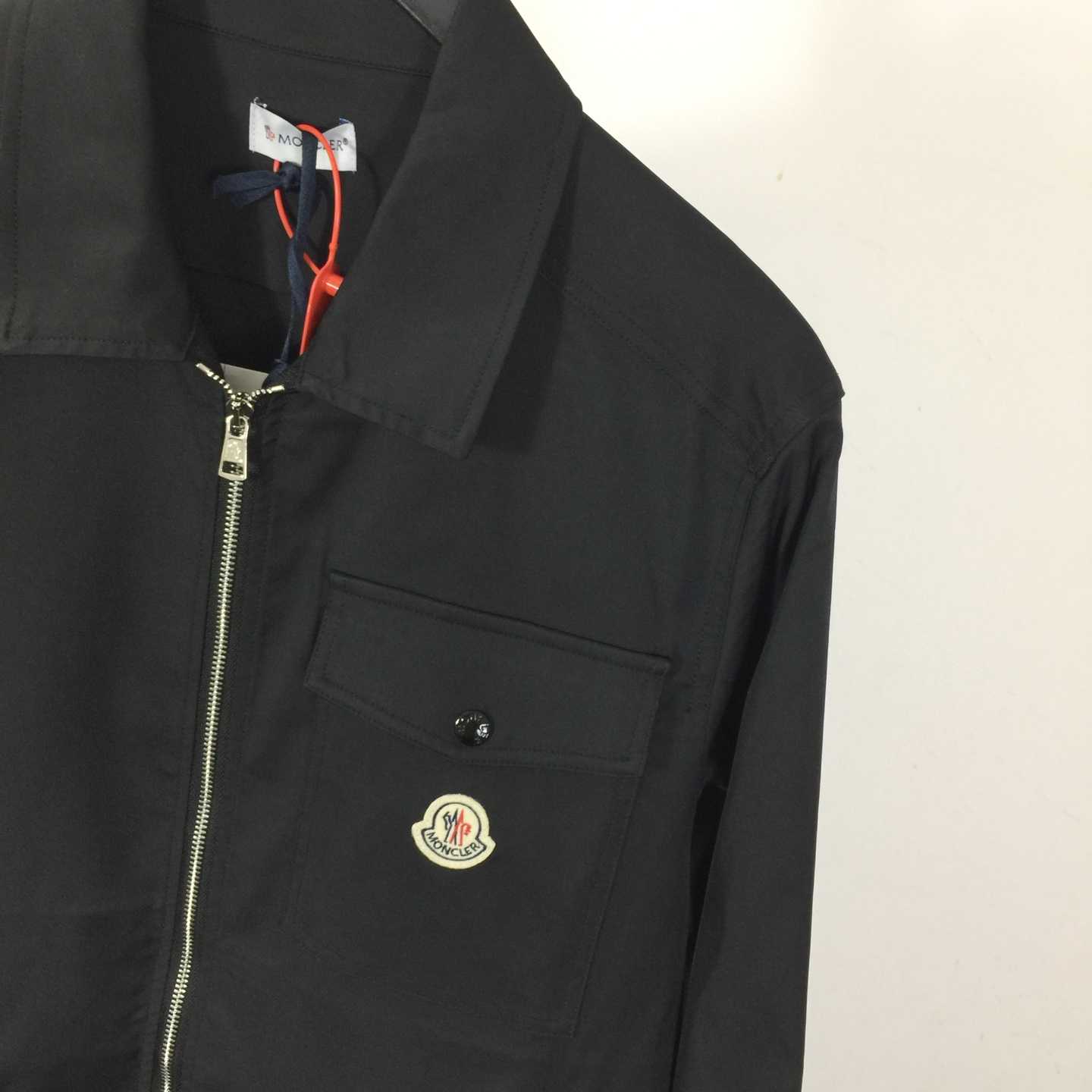 Moncler Cotton Gabardine Zip-Up Shirt Jacket - DopestKickz
