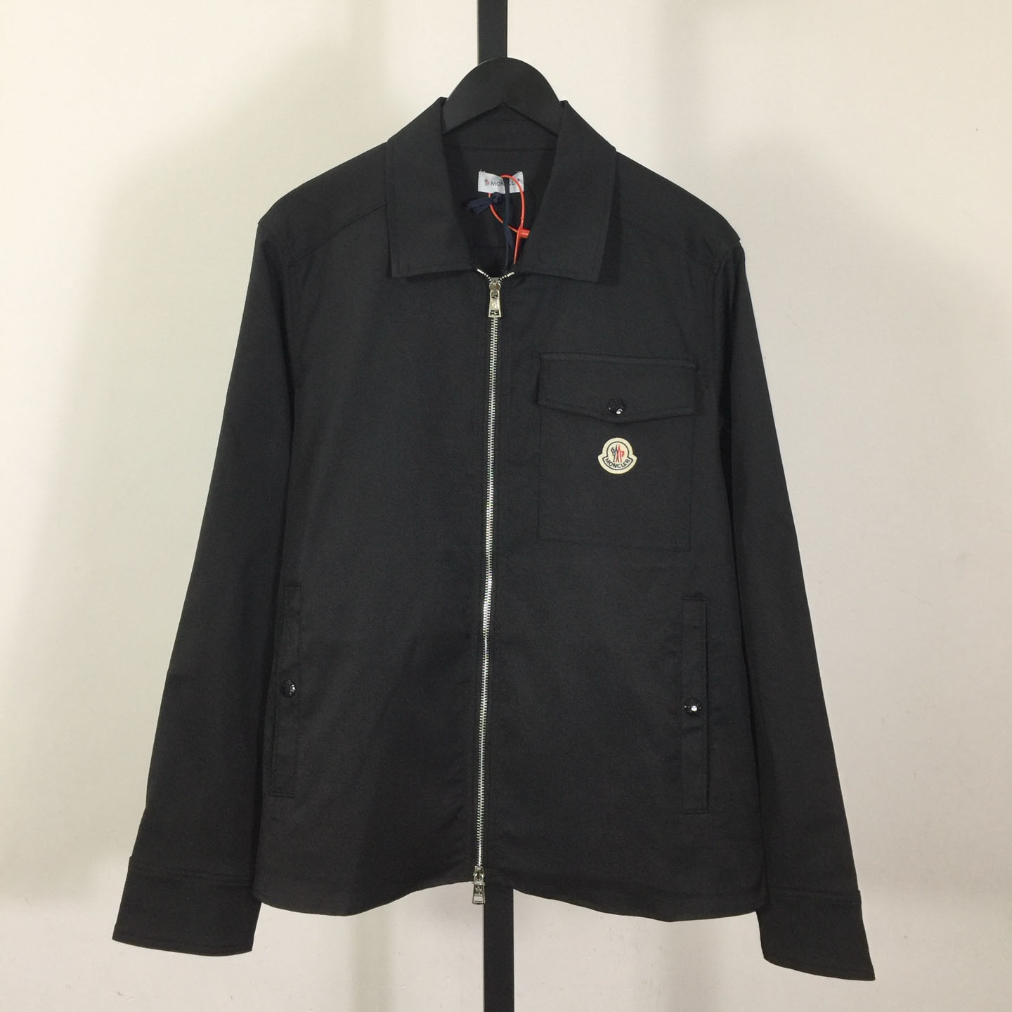 Moncler Cotton Gabardine Zip-Up Shirt Jacket - DopestKickz