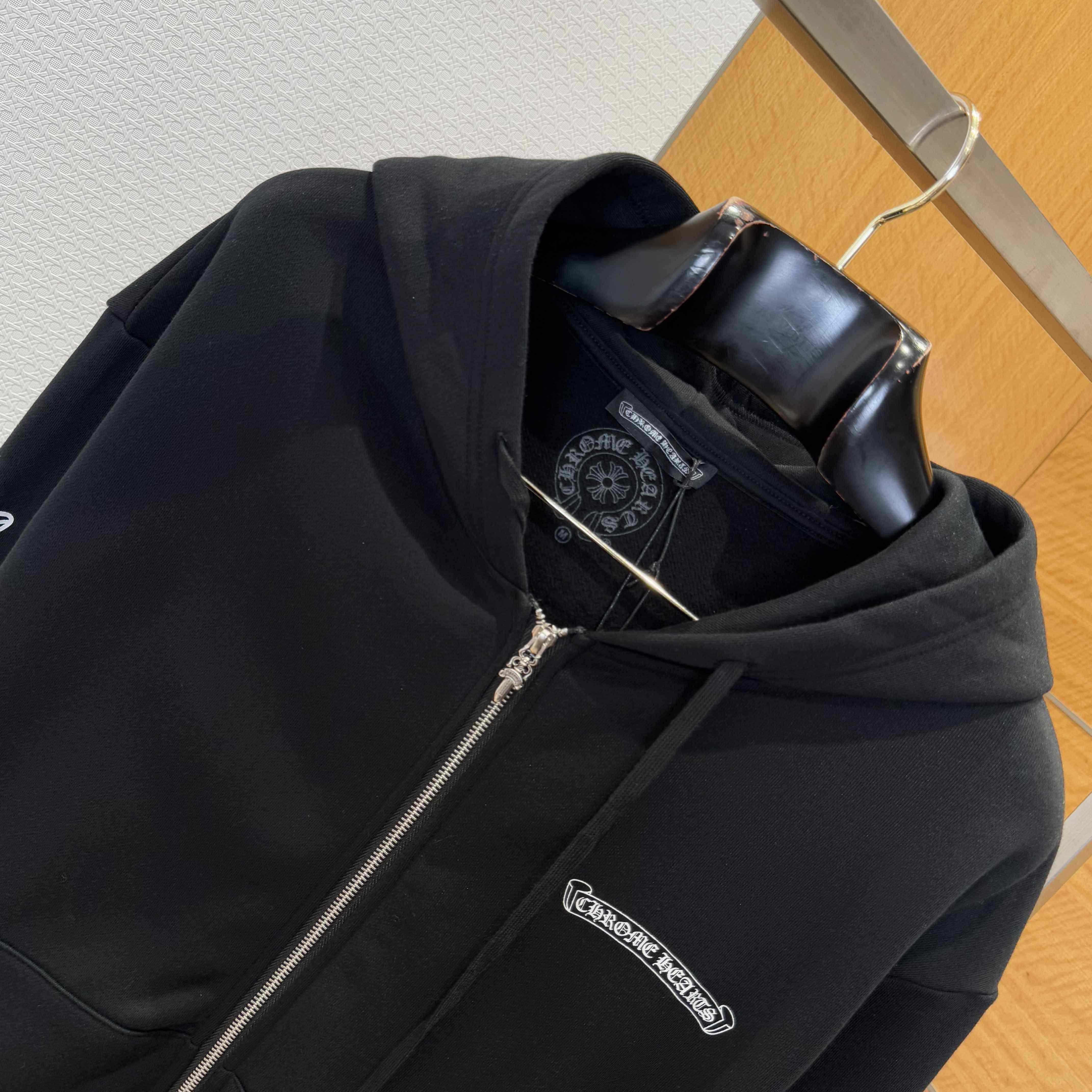 Chrome Hearts Zip Up Hoodie  - DopestKickz