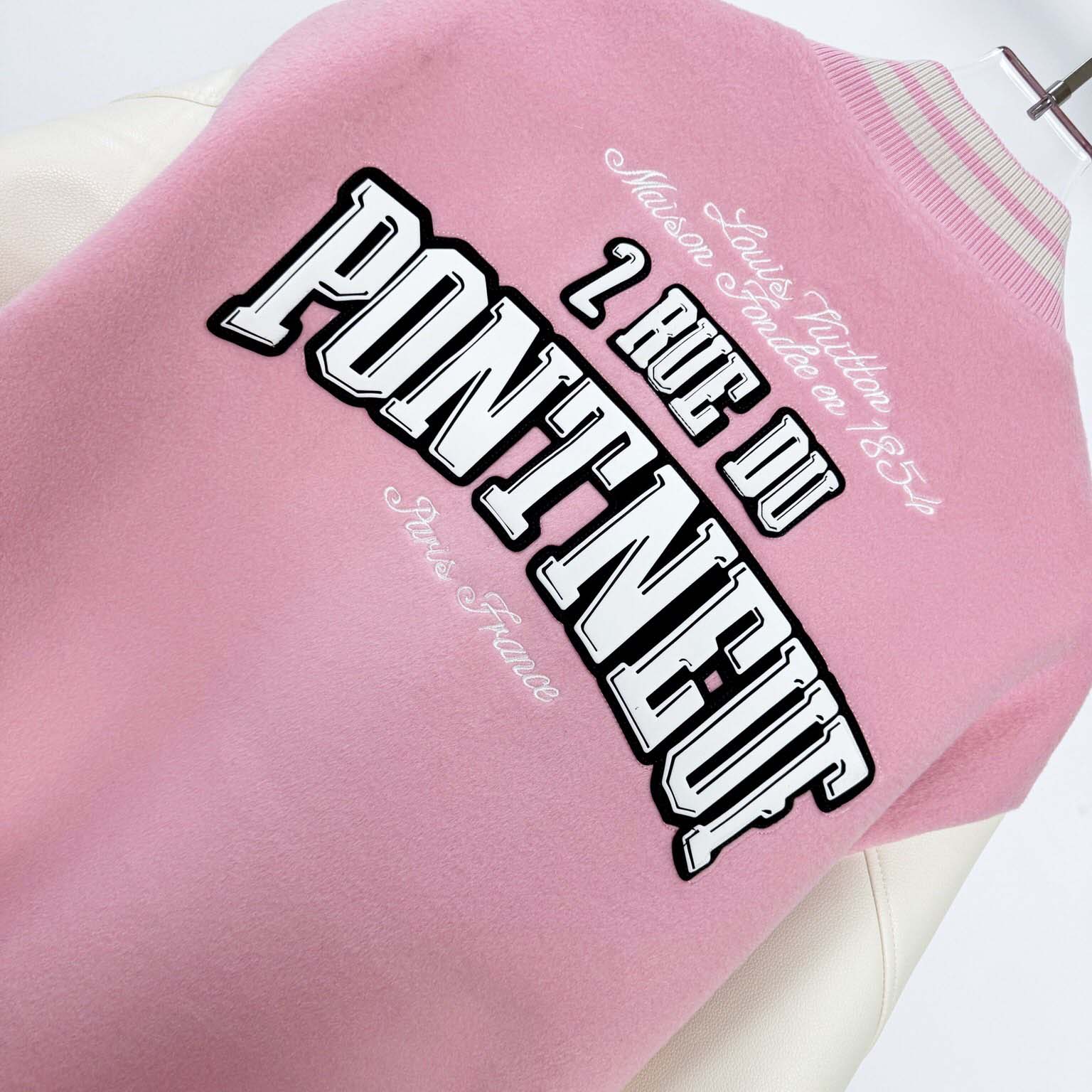 Louis Vuitton Signature Leather Varsity Jacket   1AILZ2 - DopestKickz