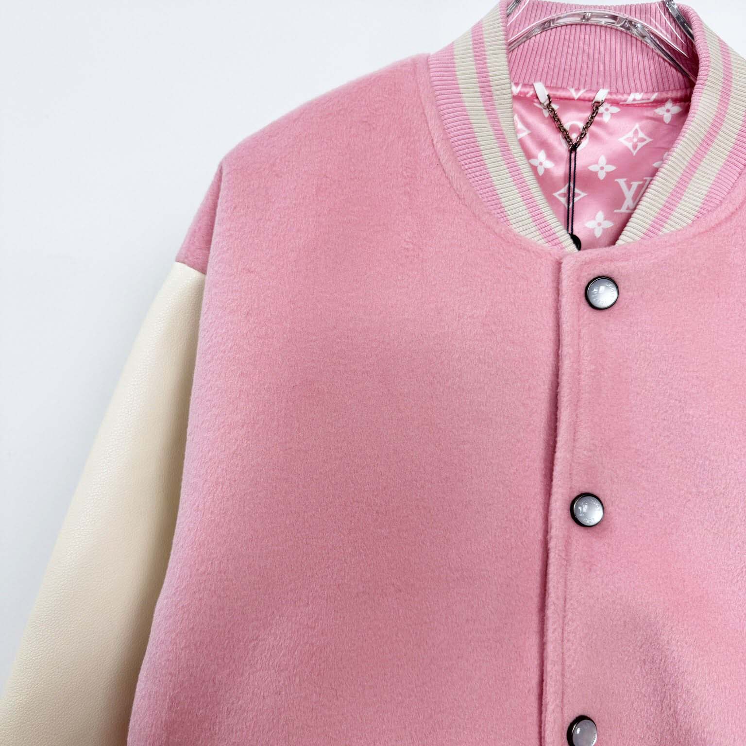 Louis Vuitton Signature Leather Varsity Jacket   1AILZ2 - DopestKickz