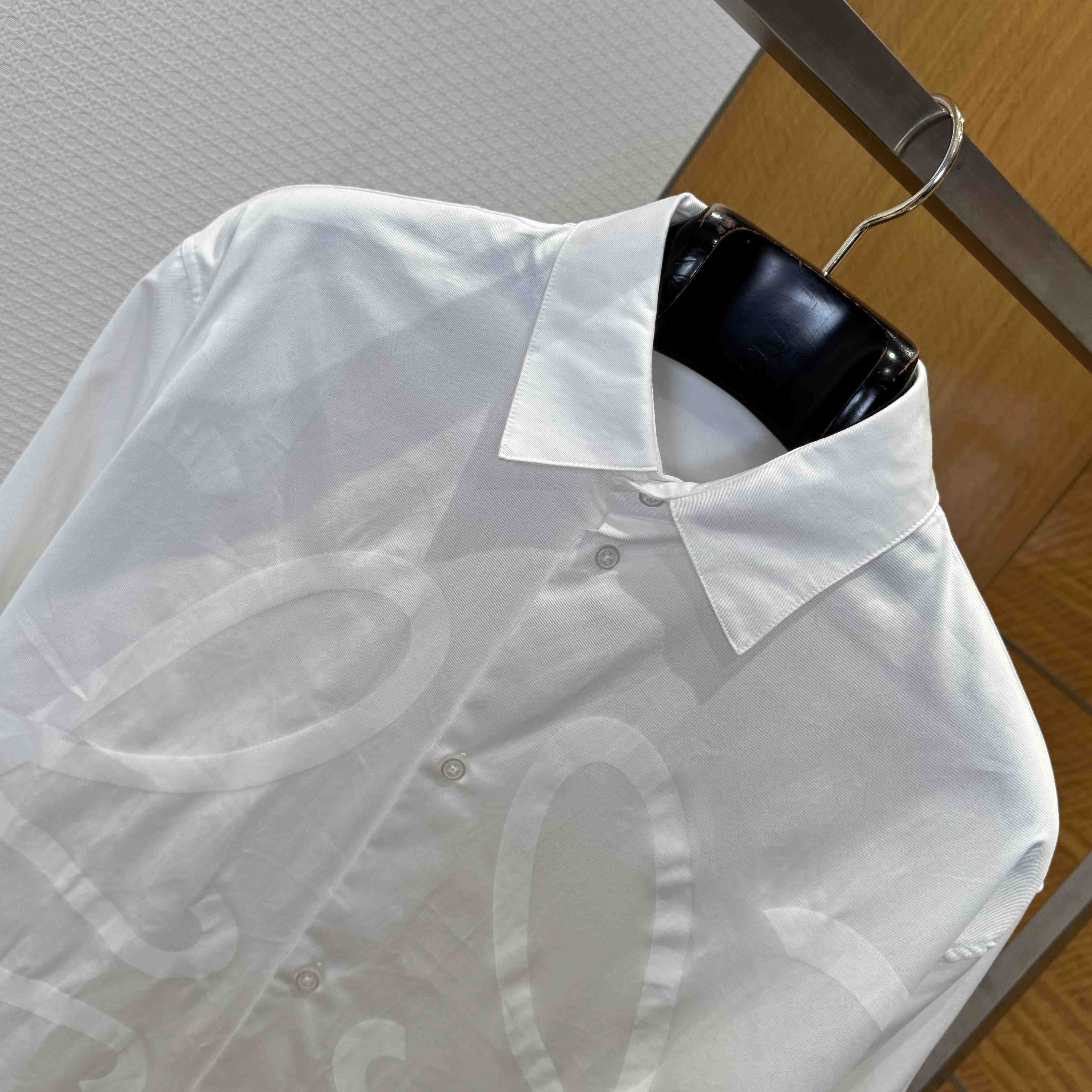 Loewe Anagram Shirt In Cotton - DopestKickz