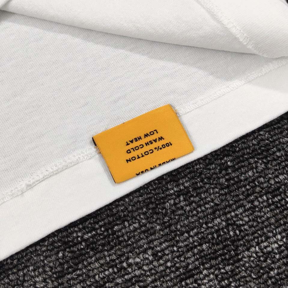 Gallery Dept Tee White Black Used Small - DopestKickz