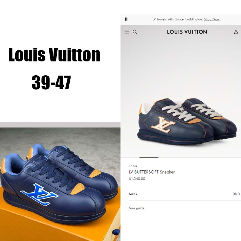 Louis Vuitton LV BUTTERSOFT Sneaker    1AIKI3 - DopestKickz