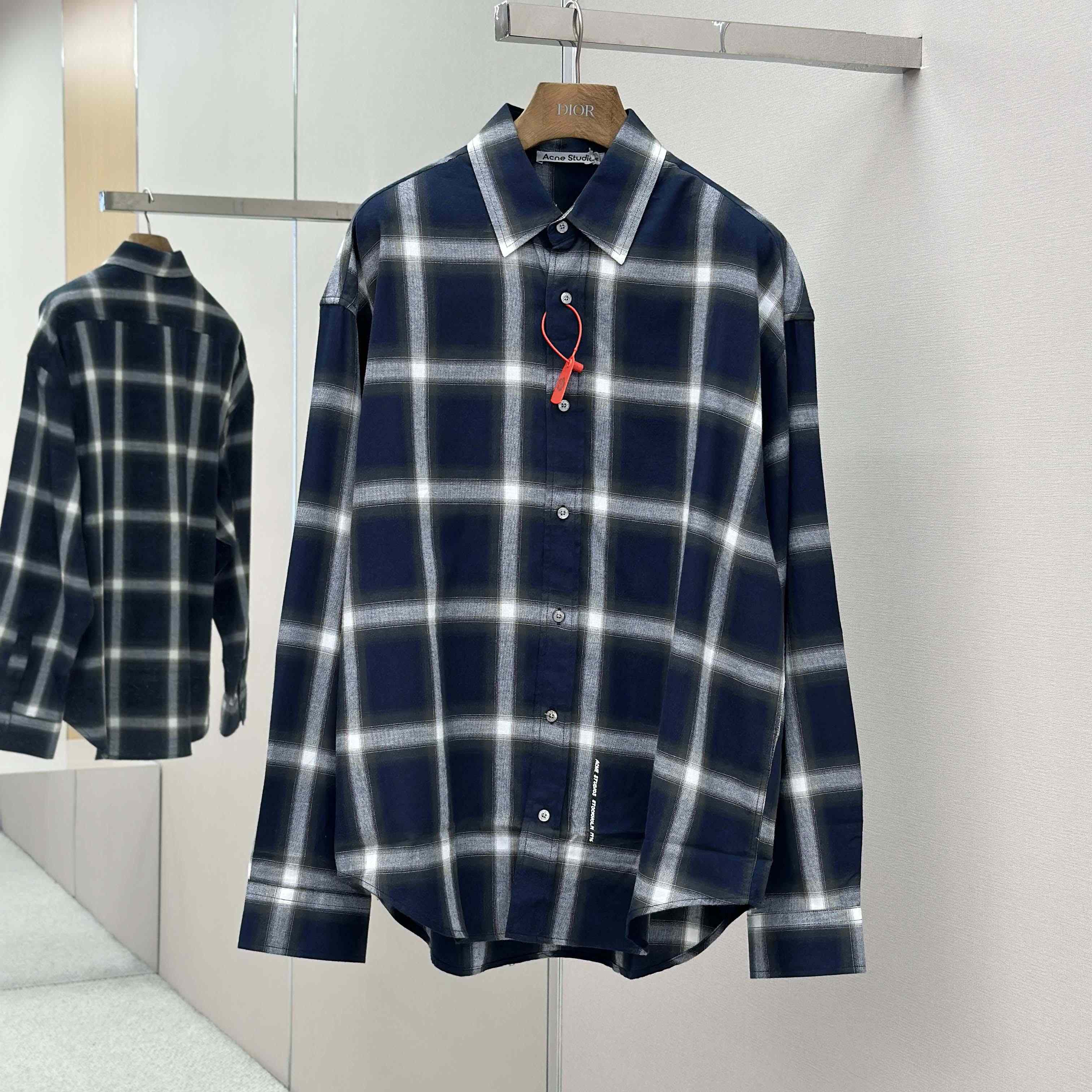Acne Studios Check Shirt  - DopestKickz
