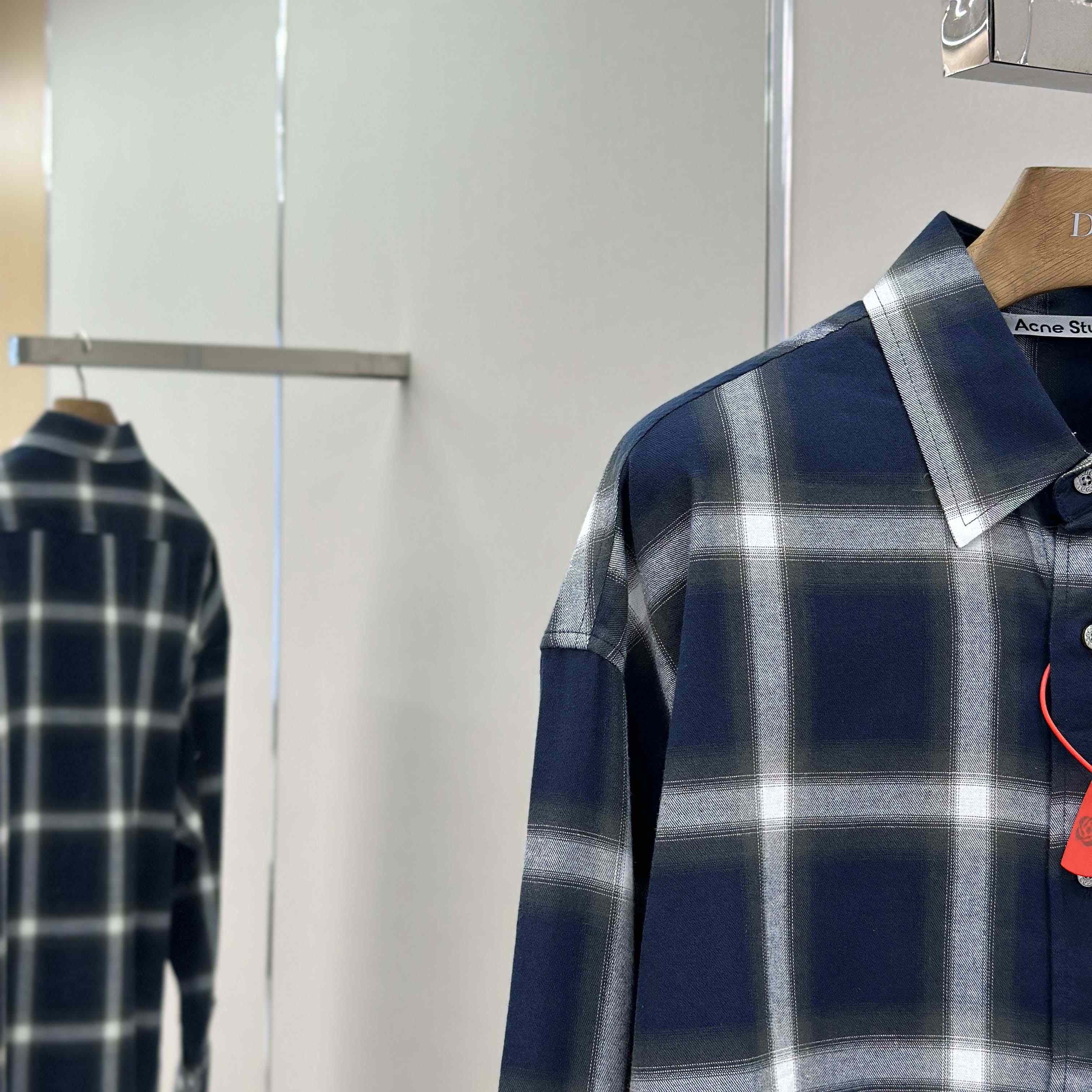 Acne Studios Check Shirt  - DopestKickz