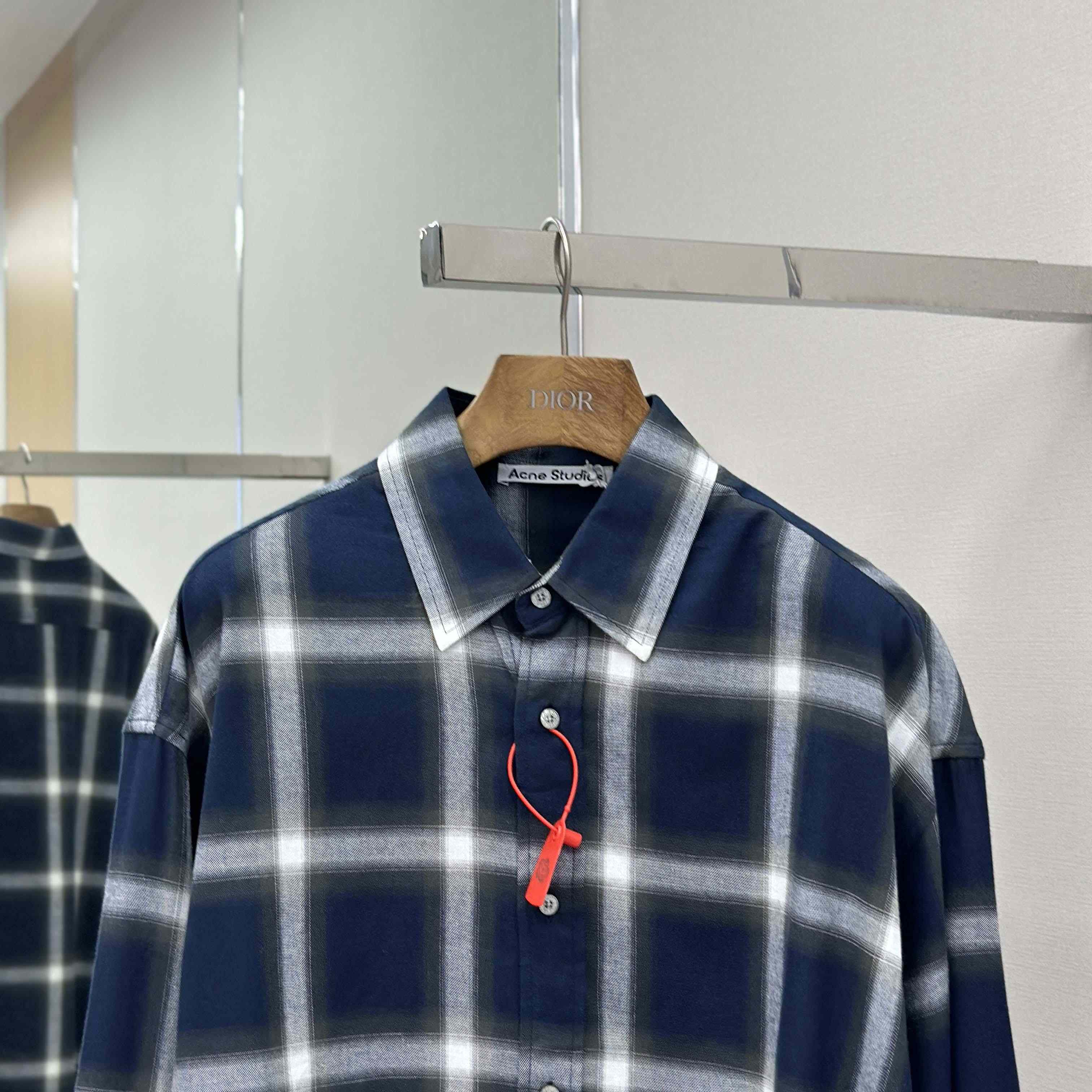 Acne Studios Check Shirt  - DopestKickz