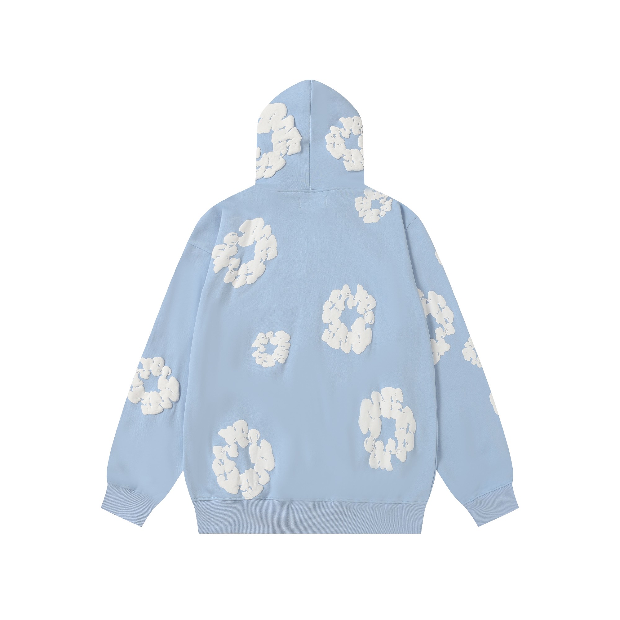 Denim Tears Cotton Wreath Zip Hoodie  - DopestKickz