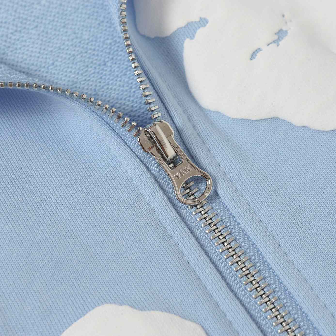 Denim Tears Cotton Wreath Zip Hoodie  - DopestKickz