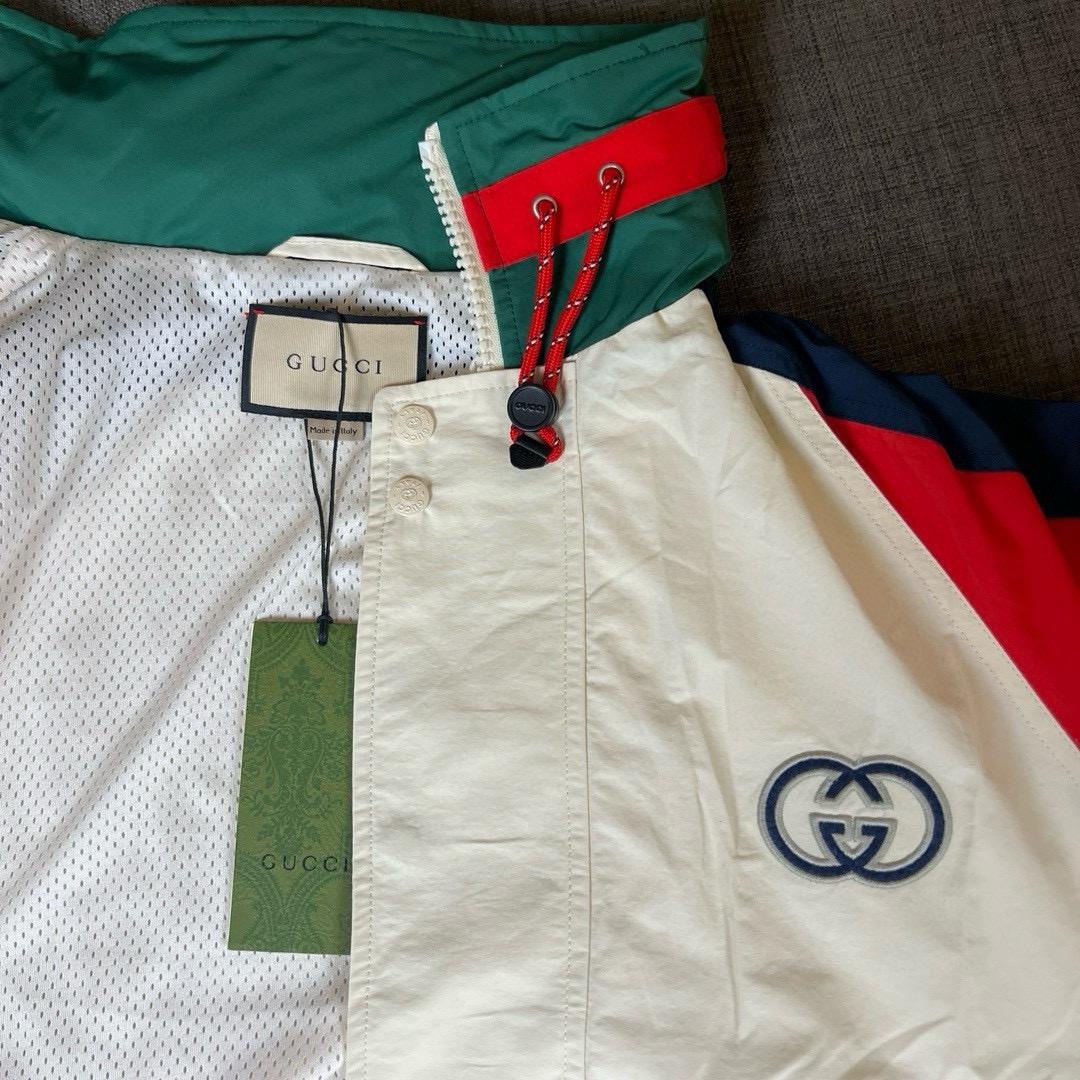 Gucci -Colour-block Bomber Jacket  - DopestKickz