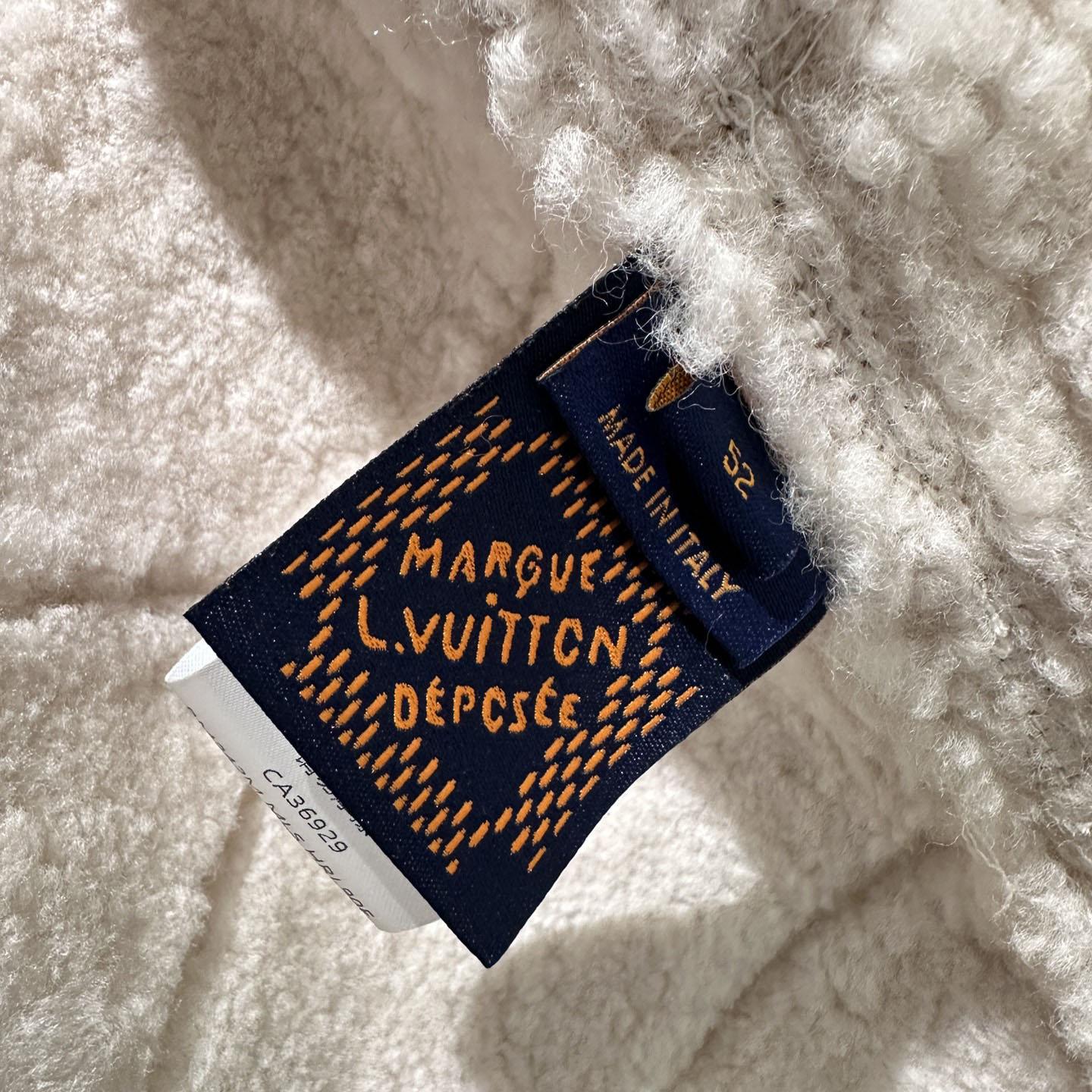 Louis Vuitton Embroidered Shearling Workwear Blouson - DopestKickz