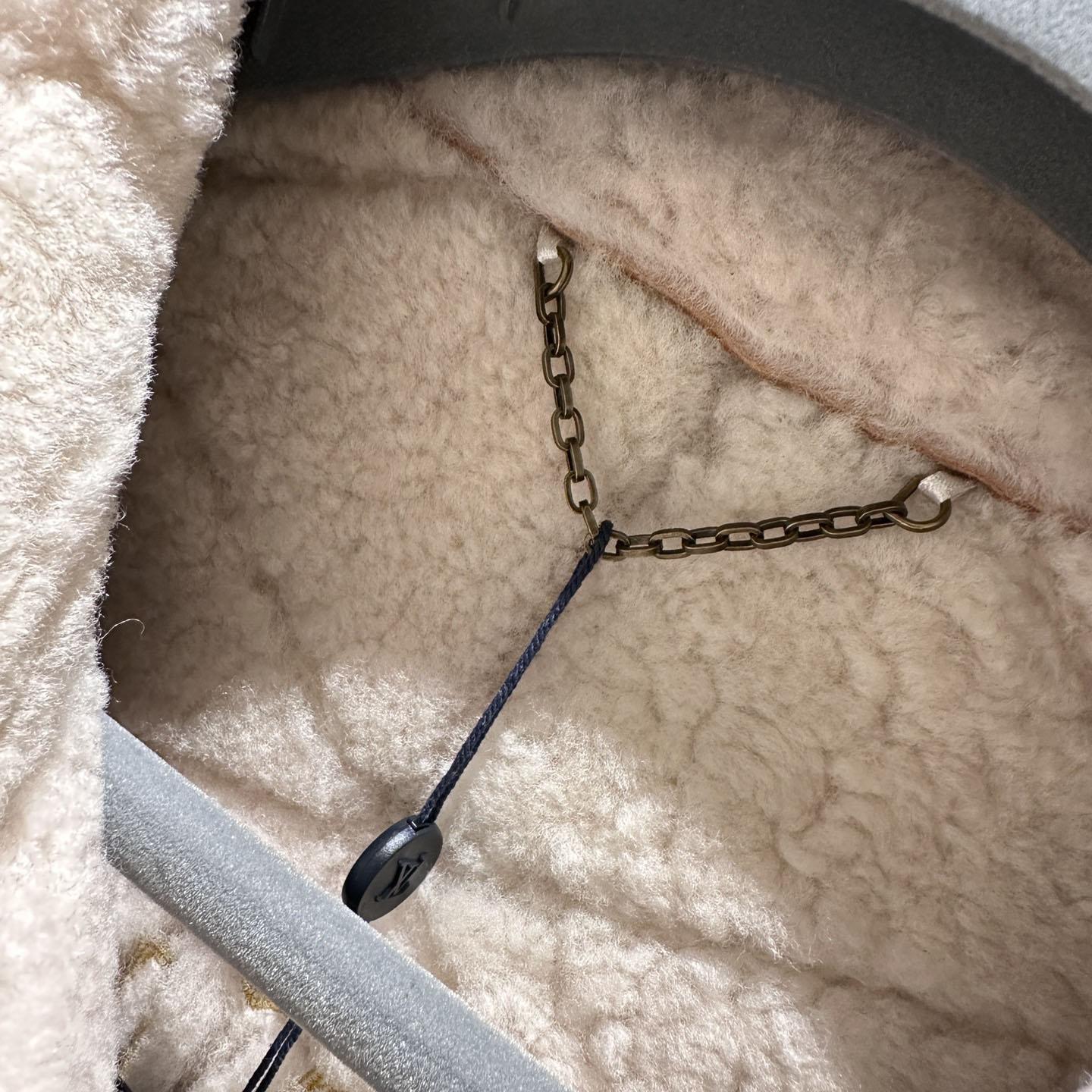 Louis Vuitton Embroidered Shearling Workwear Blouson - DopestKickz