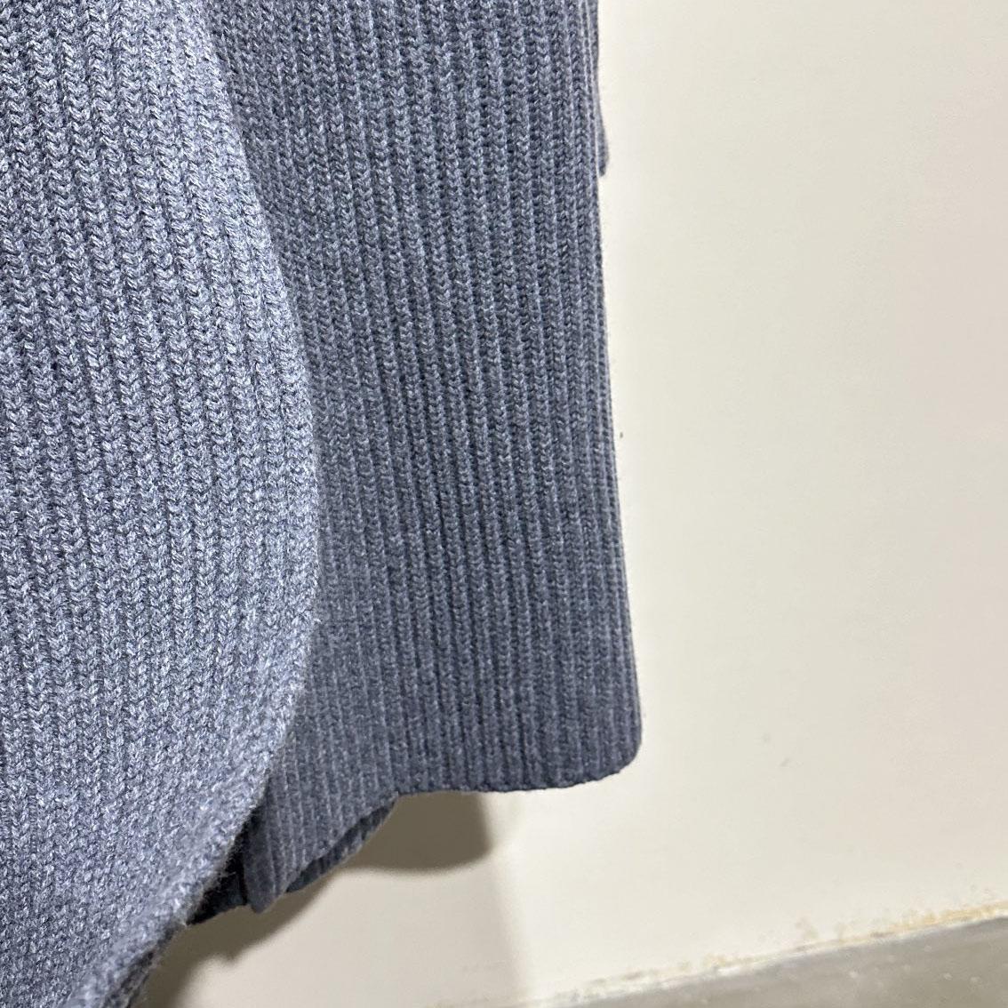 Bottega Veneta Gray Felted Coat - DopestKickz