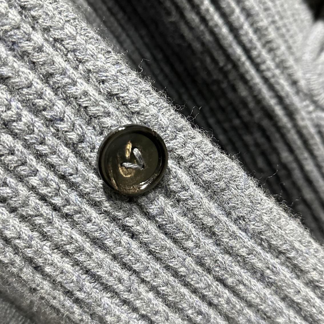 Bottega Veneta Gray Felted Coat - DopestKickz