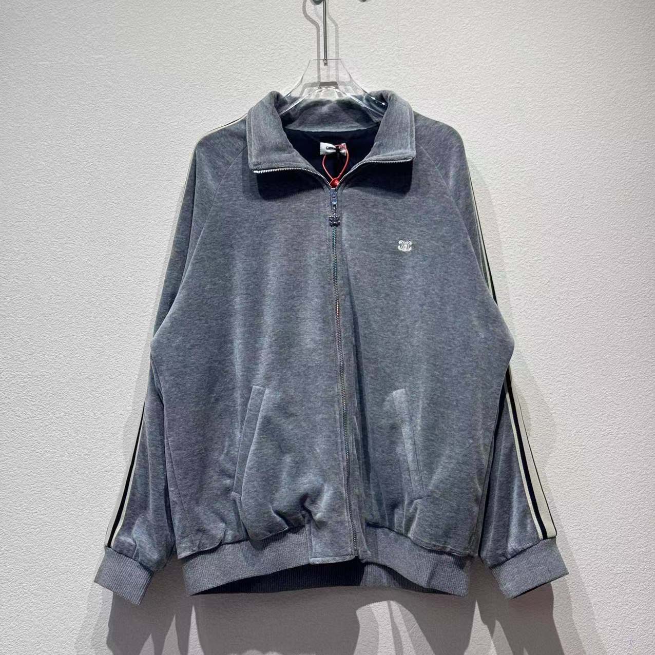 Celine Tracksuit Jacket In Velvet Cotton - DopestKickz