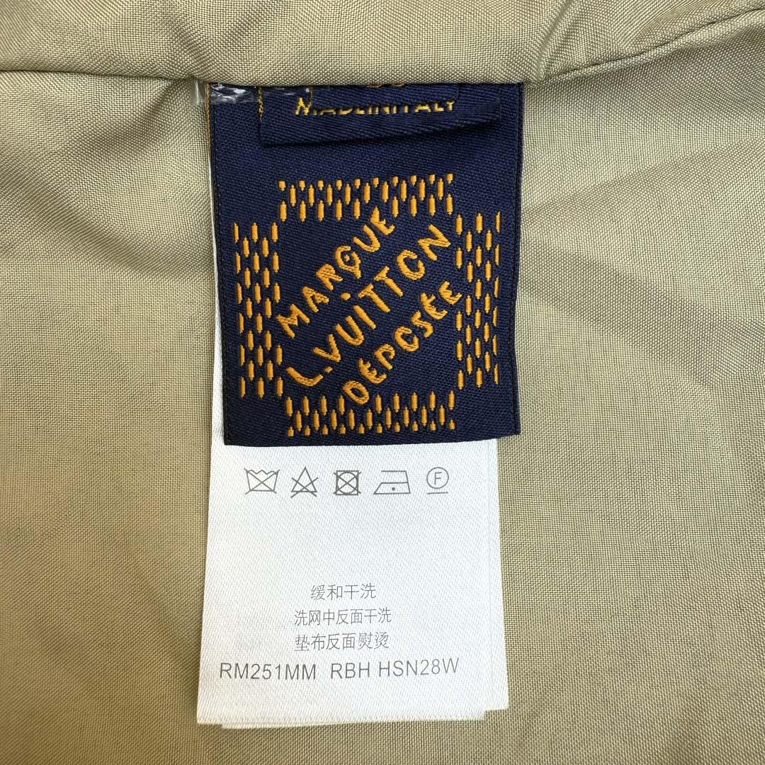 Louis Vuitton Embellished Workwear Jacket   1AILMB - DopestKickz