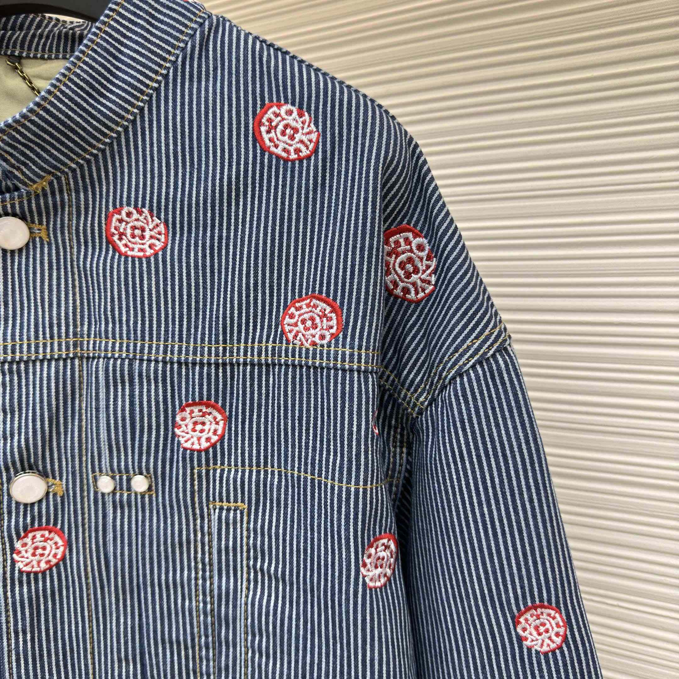 Louis Vuitton Embellished Workwear Jacket   1AILMB - DopestKickz